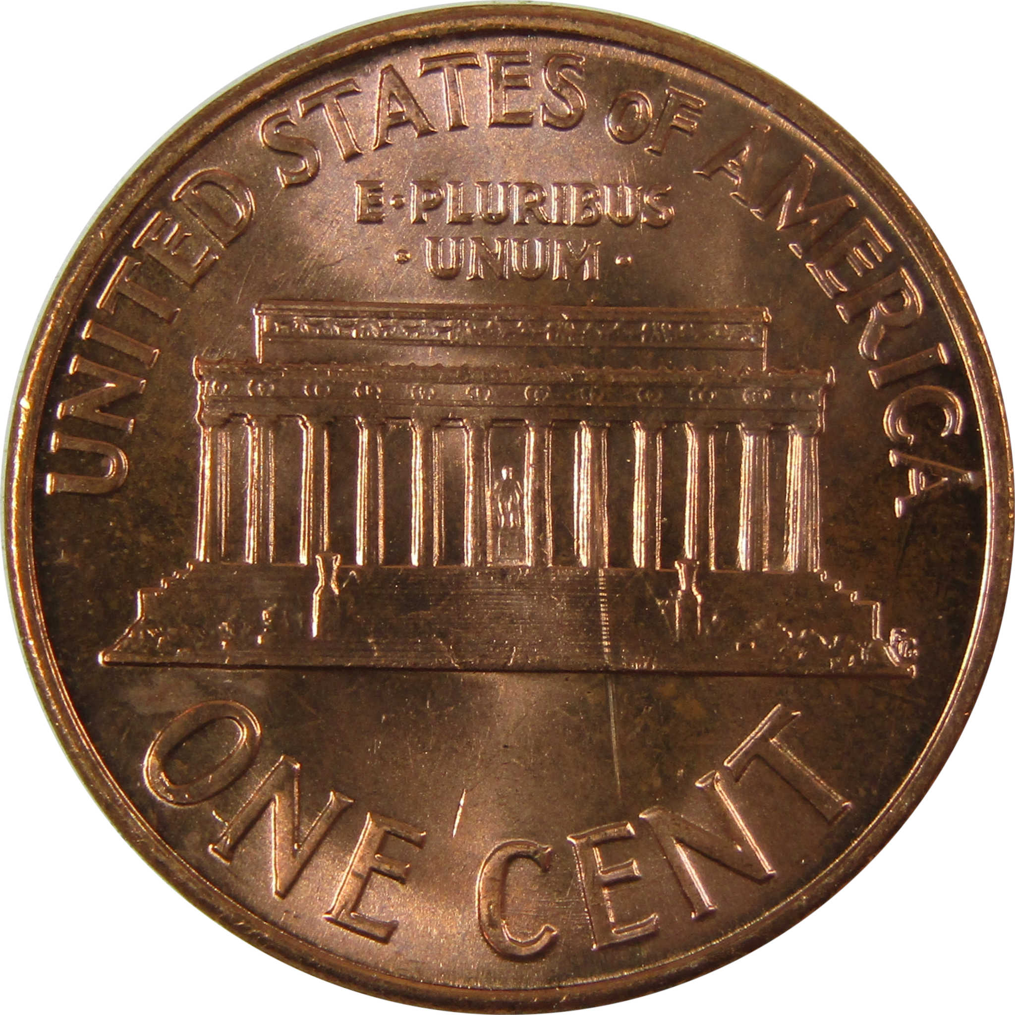 1960 Small Date Lincoln Memorial 1c Uncirculated Mint State SKU:I26573