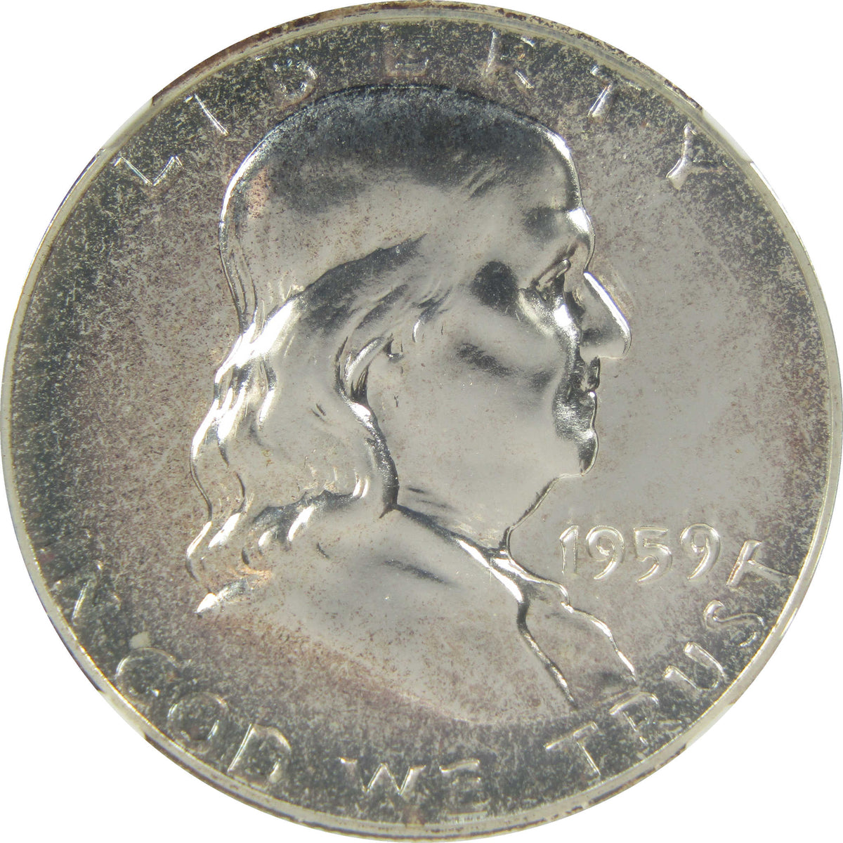 1959 Franklin Silver Half Dollar PF 67 NGC Proof 50c Coin SKU:I28812