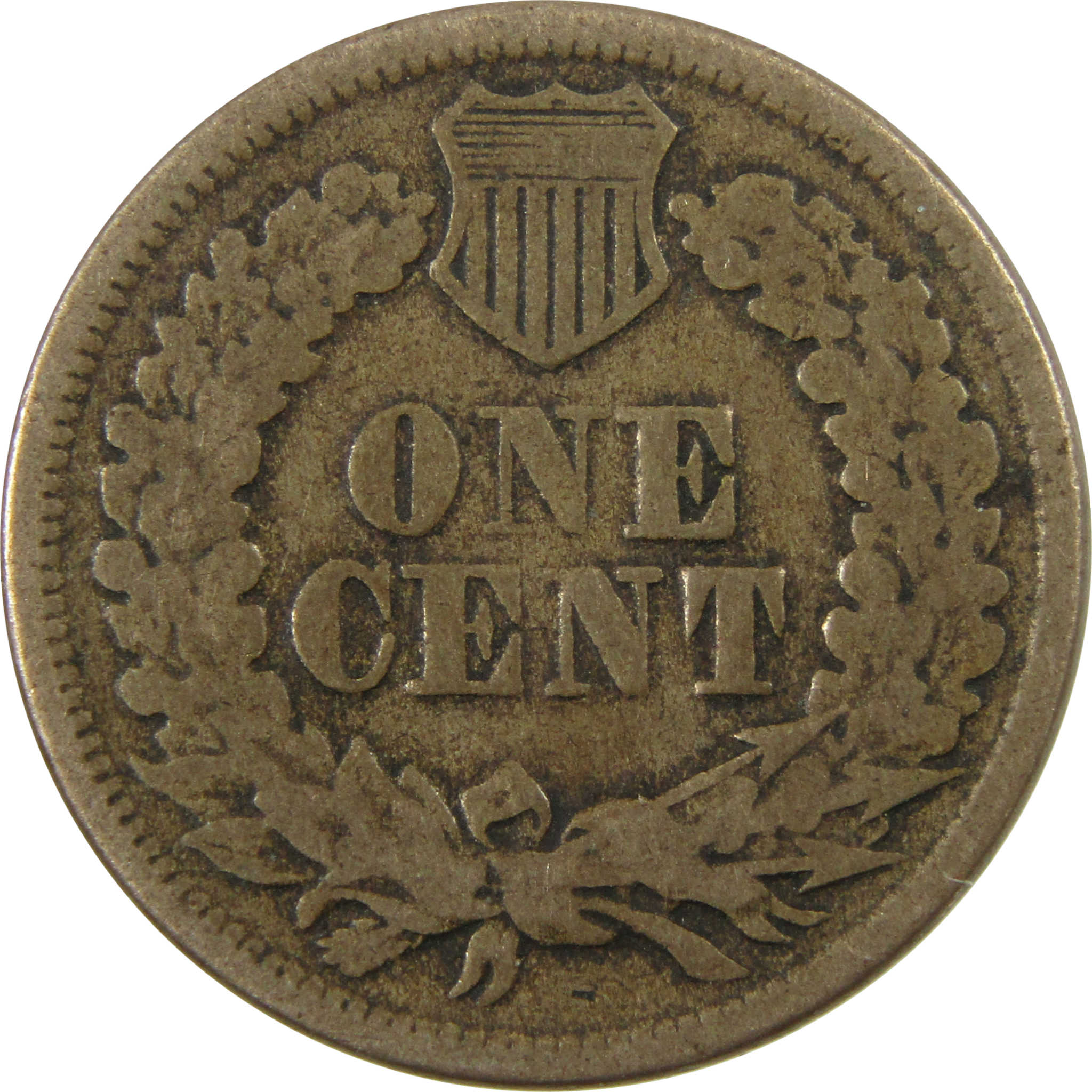 1864 Indian Head Copper-Nickel Cent G Good Penny 1c Coin SKU:CP1119