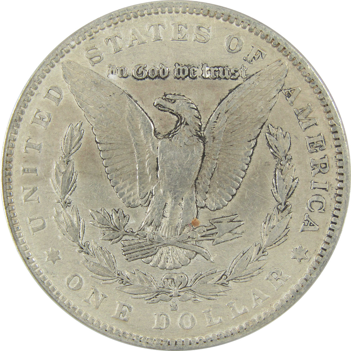 1885 S Morgan Silver Dollar EF 45 Details ANACS $1 Coin SKU:I28565