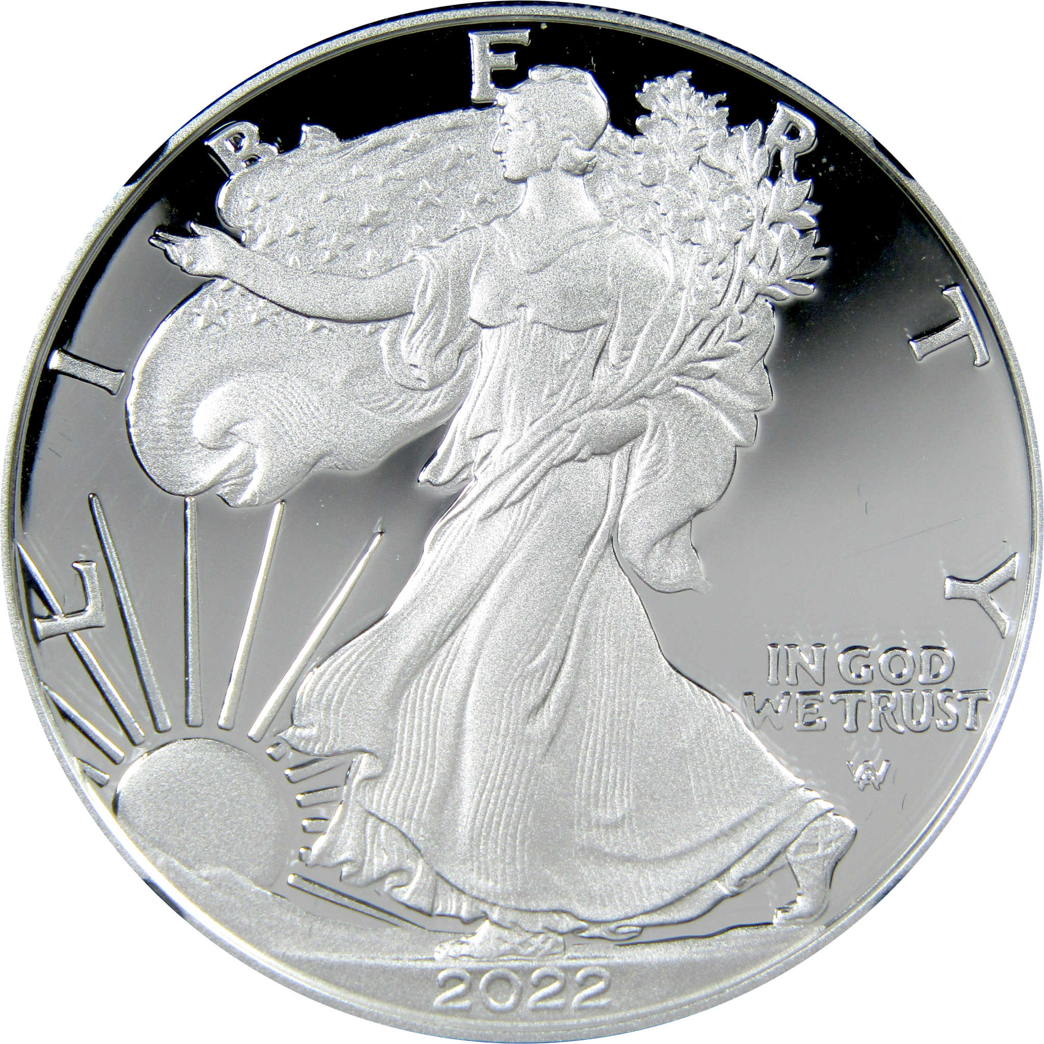 2022 W American Silver Eagle PF 70 UCAM NGC $1 First Day SKU:CPC6971