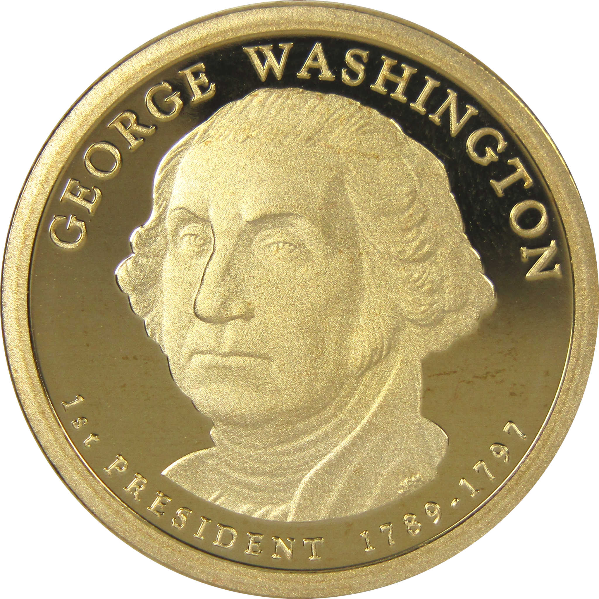 2007 S George Washington Presidential Dollar Choice Proof $1 Coin