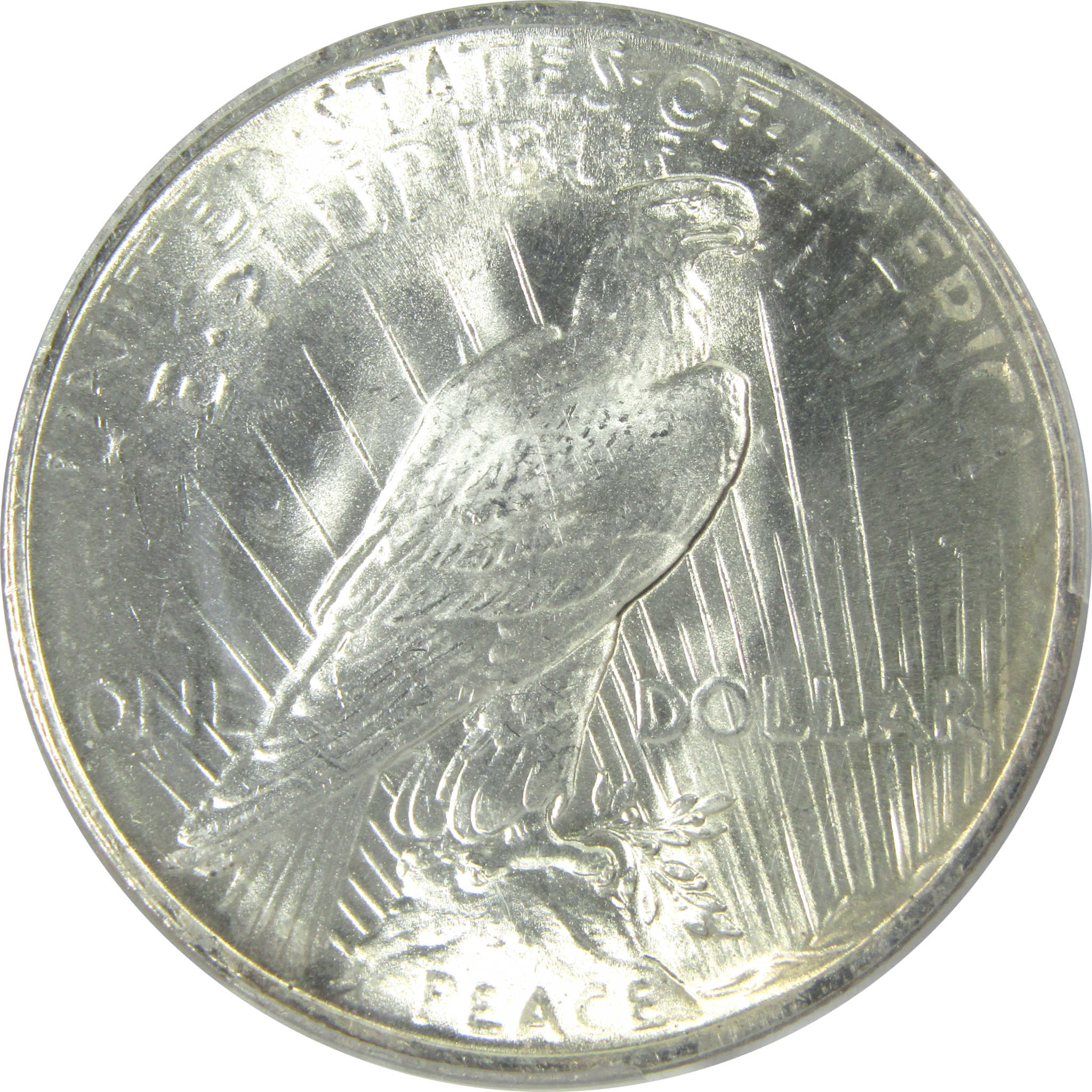 1924 Peace Dollar MS 65 PCGS Silver $1 Uncirculated Coin