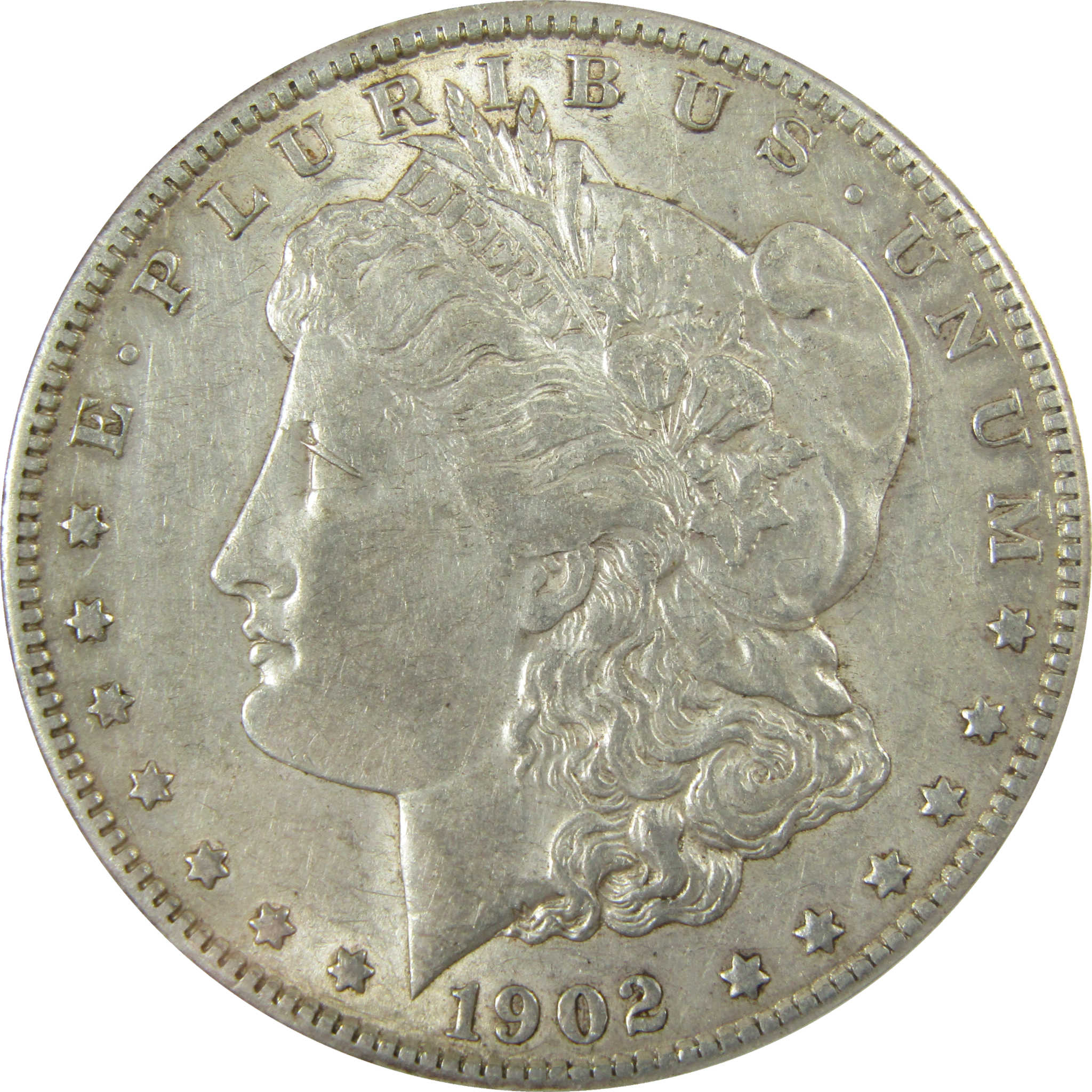 1902 S Morgan Silver Dollar AU 50 ANACS $1 Coin Collectible SKU:I28007