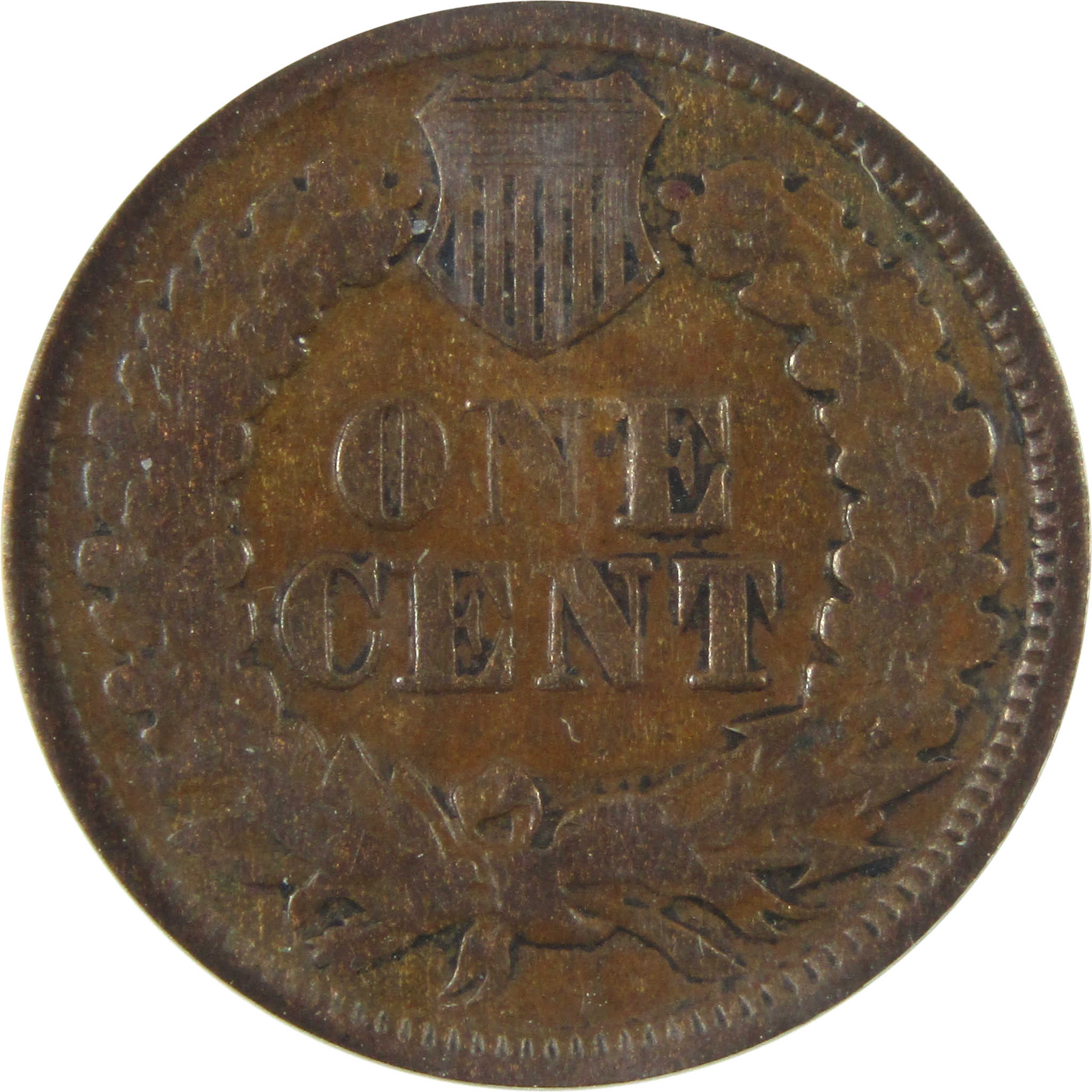 1864 L Indian Head Cent VG 8 ANACS Penny 1c Coin SKU:I14419