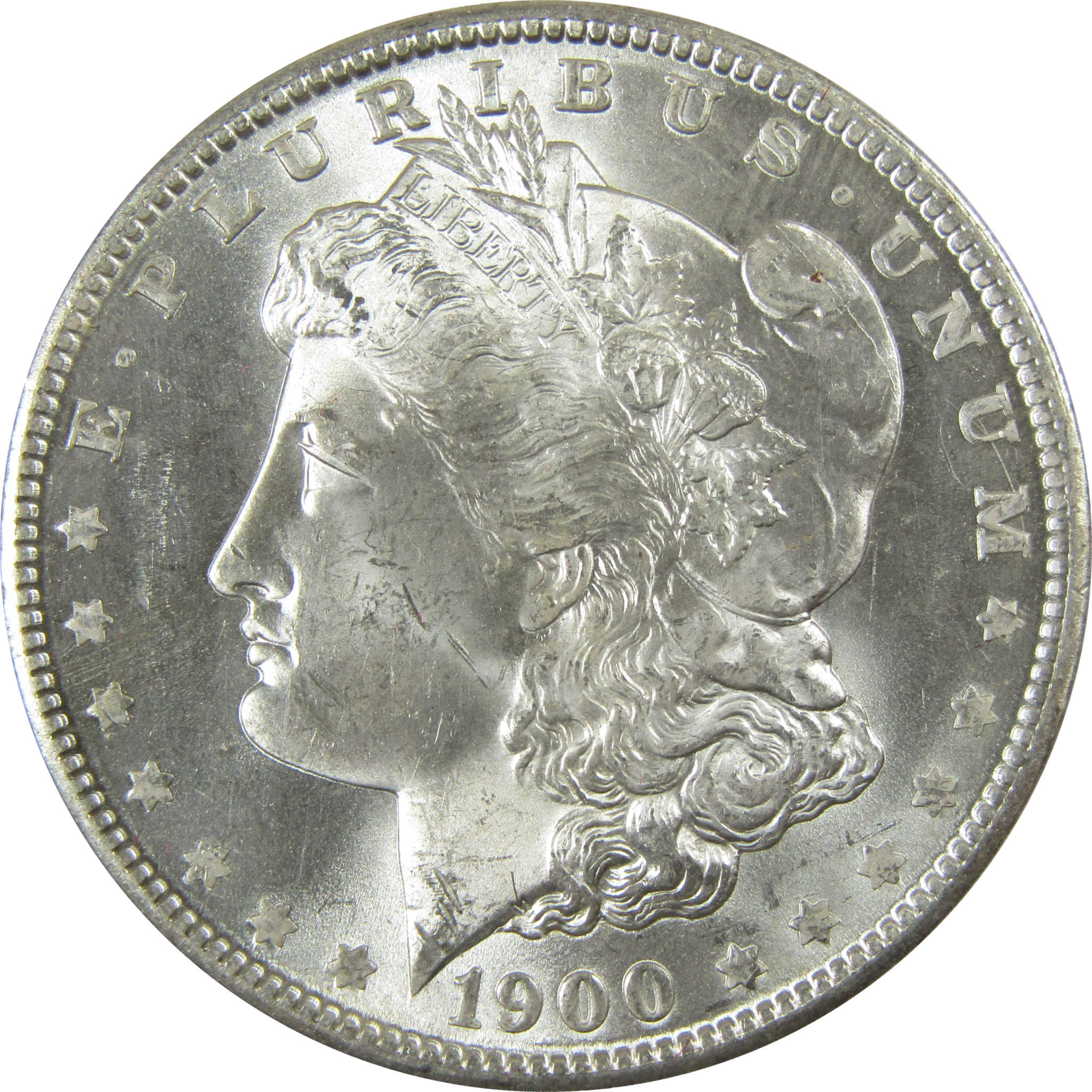 1900 O Morgan Silver Dollar Uncirculated Mint State $1 Coin SKU:I27803