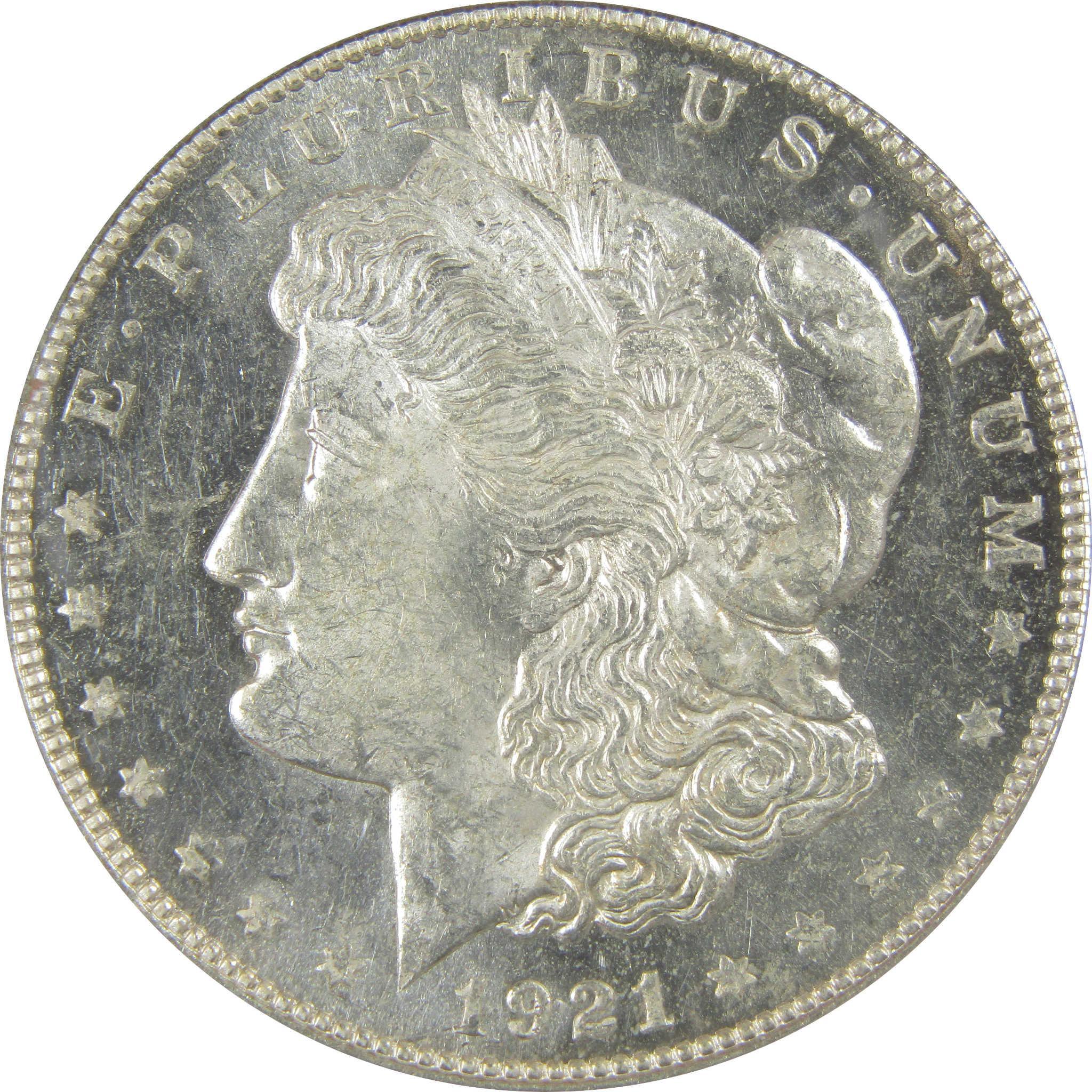 1921年旧貨幣アメリカ　6枚ケース入り　銀貨含む 1921 D Morgan Dollar MS 61 PL ANACS Silver Proof-Like SKU:I20783