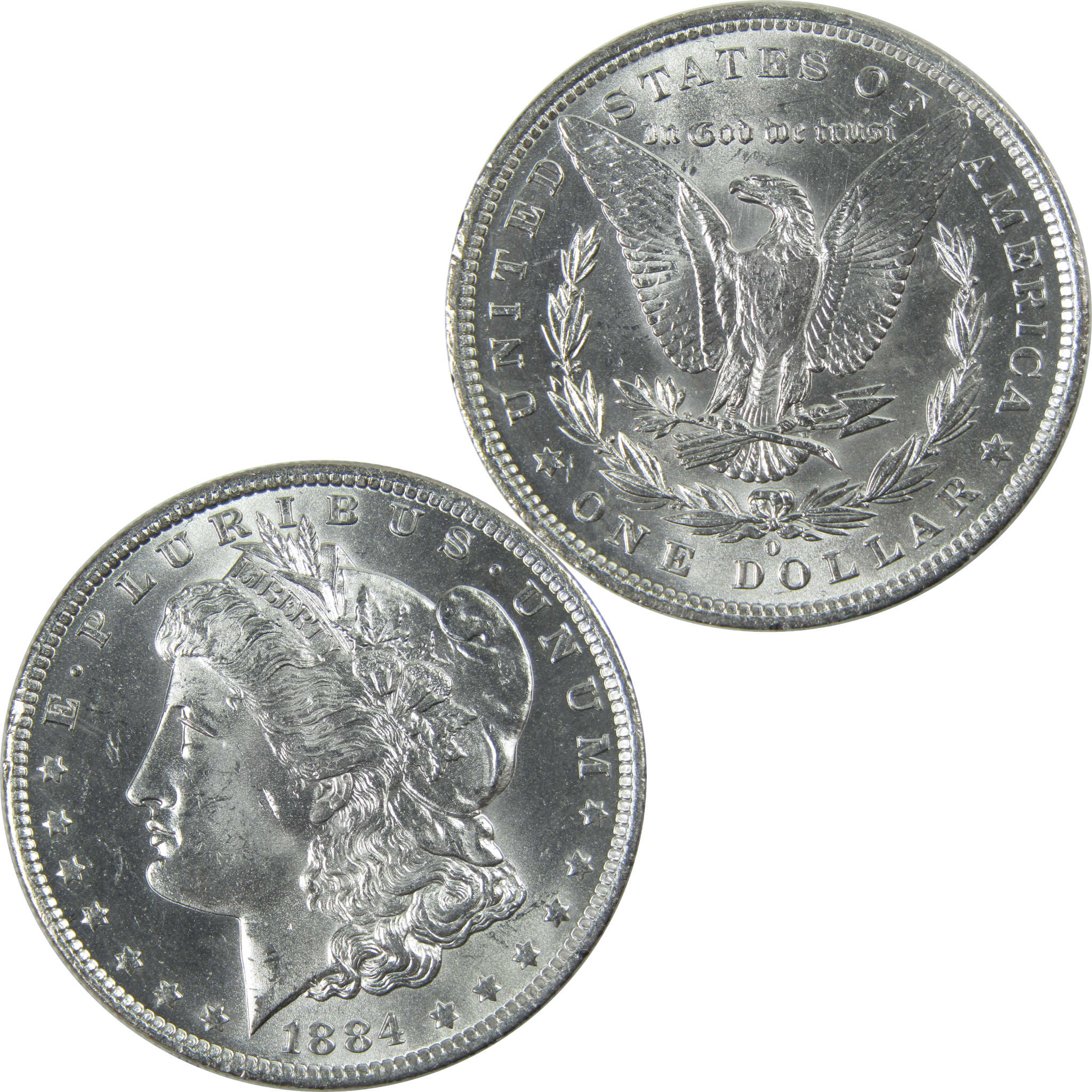 1884 O Morgan Dollar Uncirculated Silver $1 Coin SKU:I16620 - Morgan coin - Morgan silver dollar - Morgan silver dollar for sale - Profile Coins &amp; Collectibles