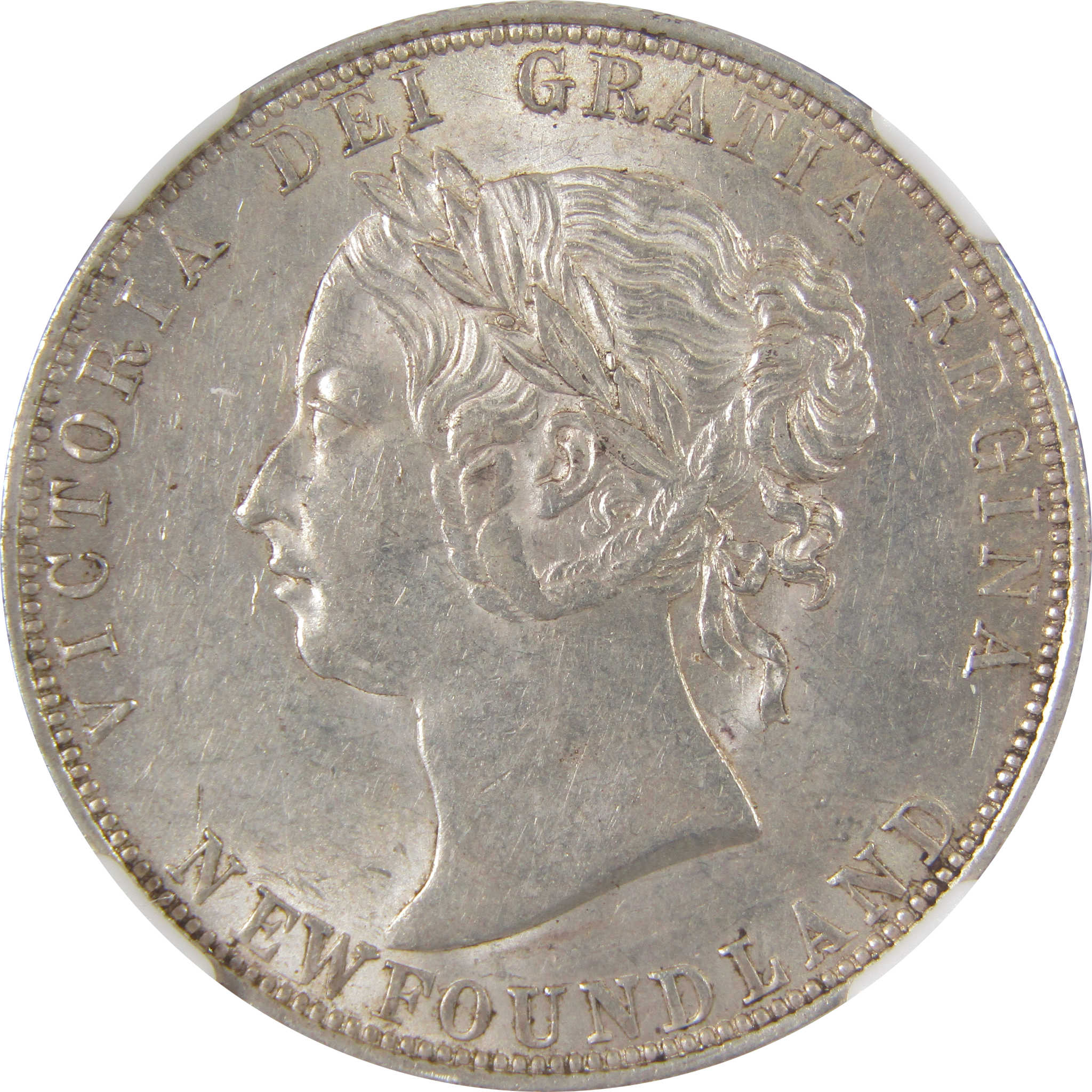 1894 Newfoundland Victoria Half Dollar AU Details NGC SKU:CPC0234