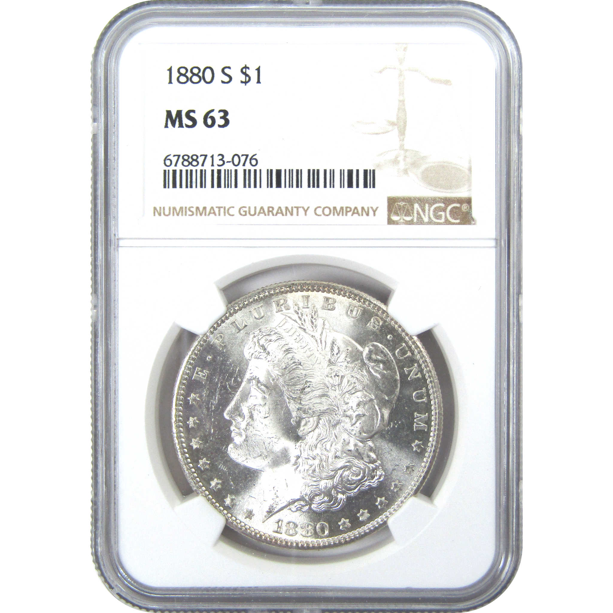 1880 S Morgan Dollar MS 63 NGC Silver $1 Uncirculated Coin SKU:I15844 - Morgan coin - Morgan silver dollar - Morgan silver dollar for sale - Profile Coins &amp; Collectibles