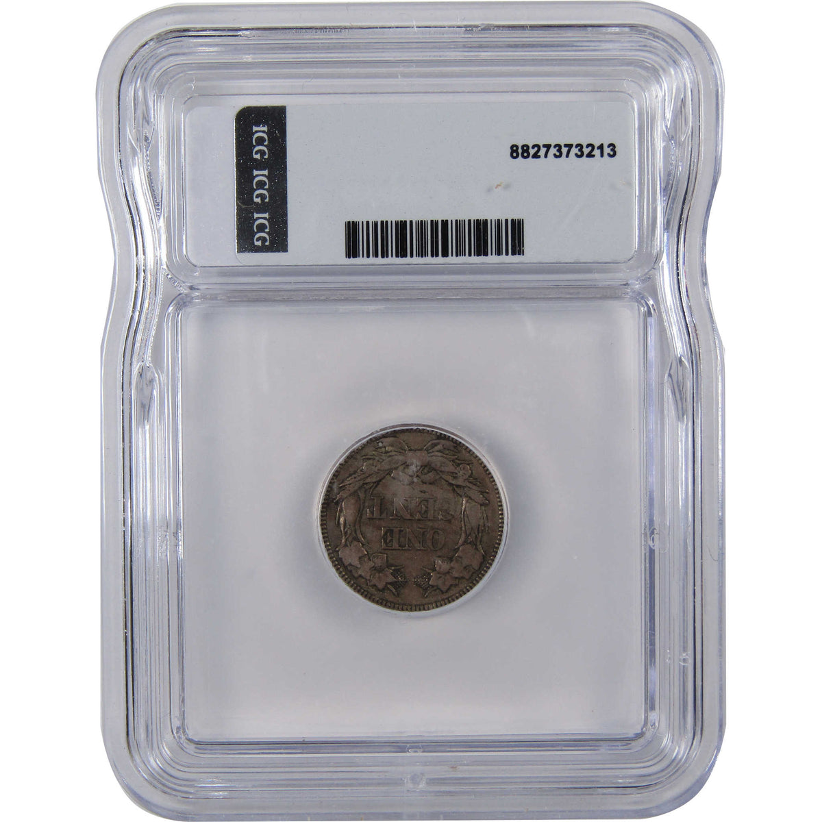 1857 Flying Eagle Cent EF 40 ICG Penny 1c Coin Collectible SKU:I29133