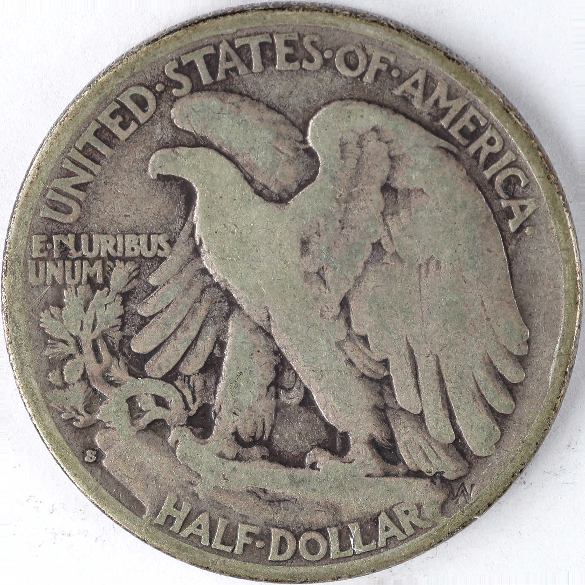 1927 S Liberty Walking Half Dollar VG Very Good Silver 50c SKU:I12027