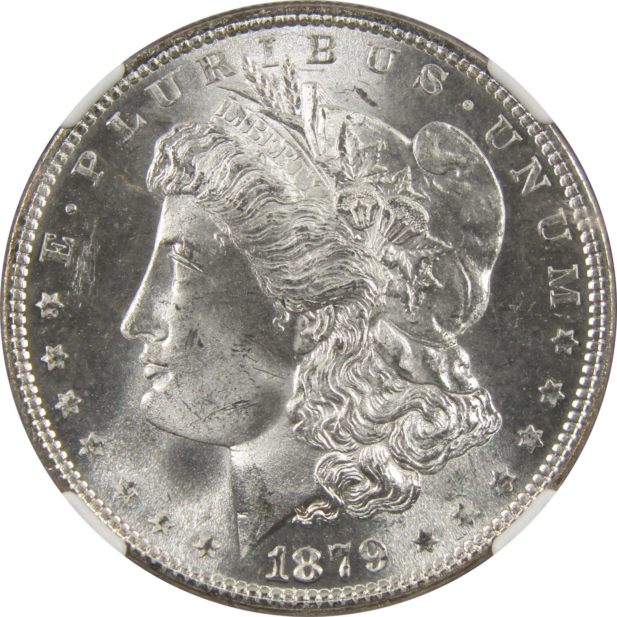 1879 Morgan Dollar MS 65 NGC Silver $1 Uncirculated Coin SKU:I11715 - Morgan coin - Morgan silver dollar - Morgan silver dollar for sale - Profile Coins &amp; Collectibles