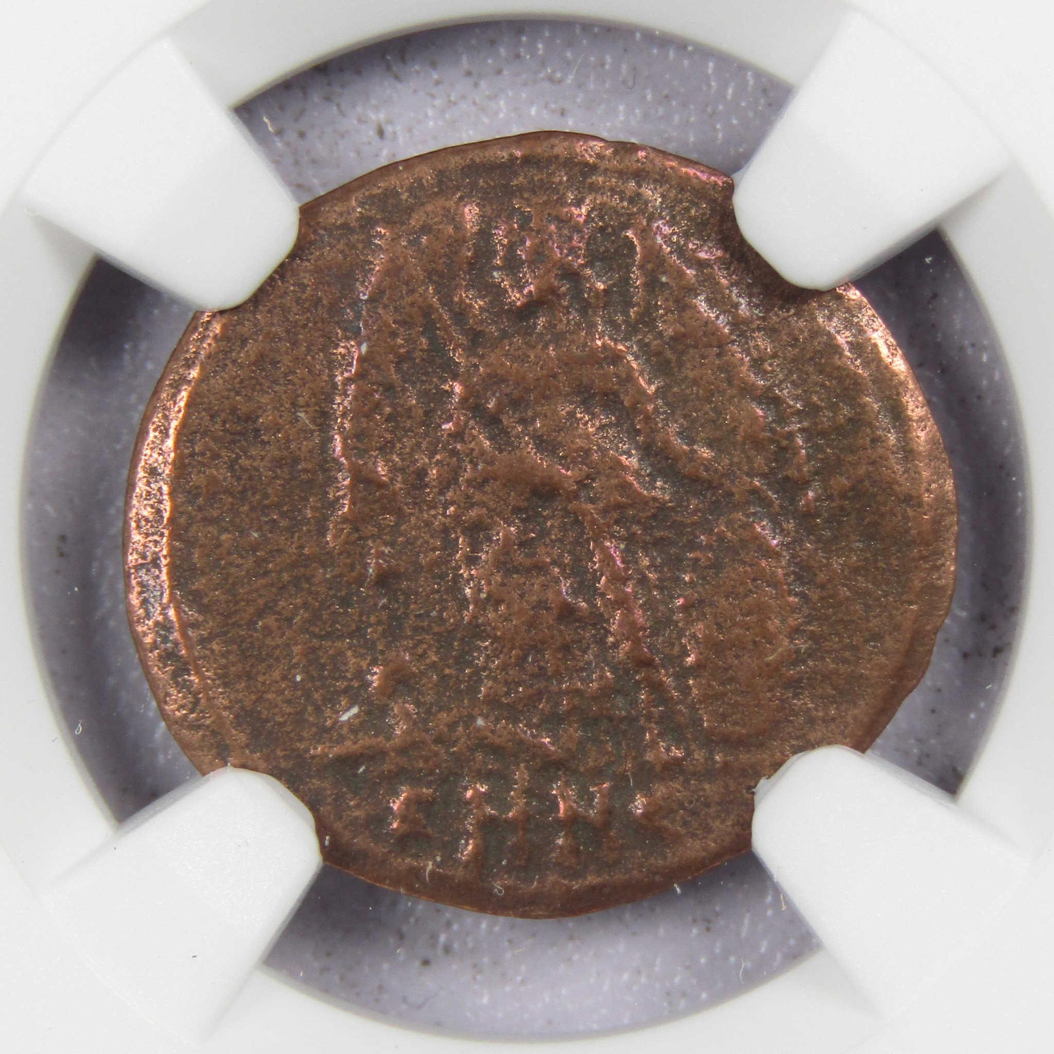 AD 330-40 Constantinian Roman Empire Copper Nummus AE3/4 NGC SKU:OPC49