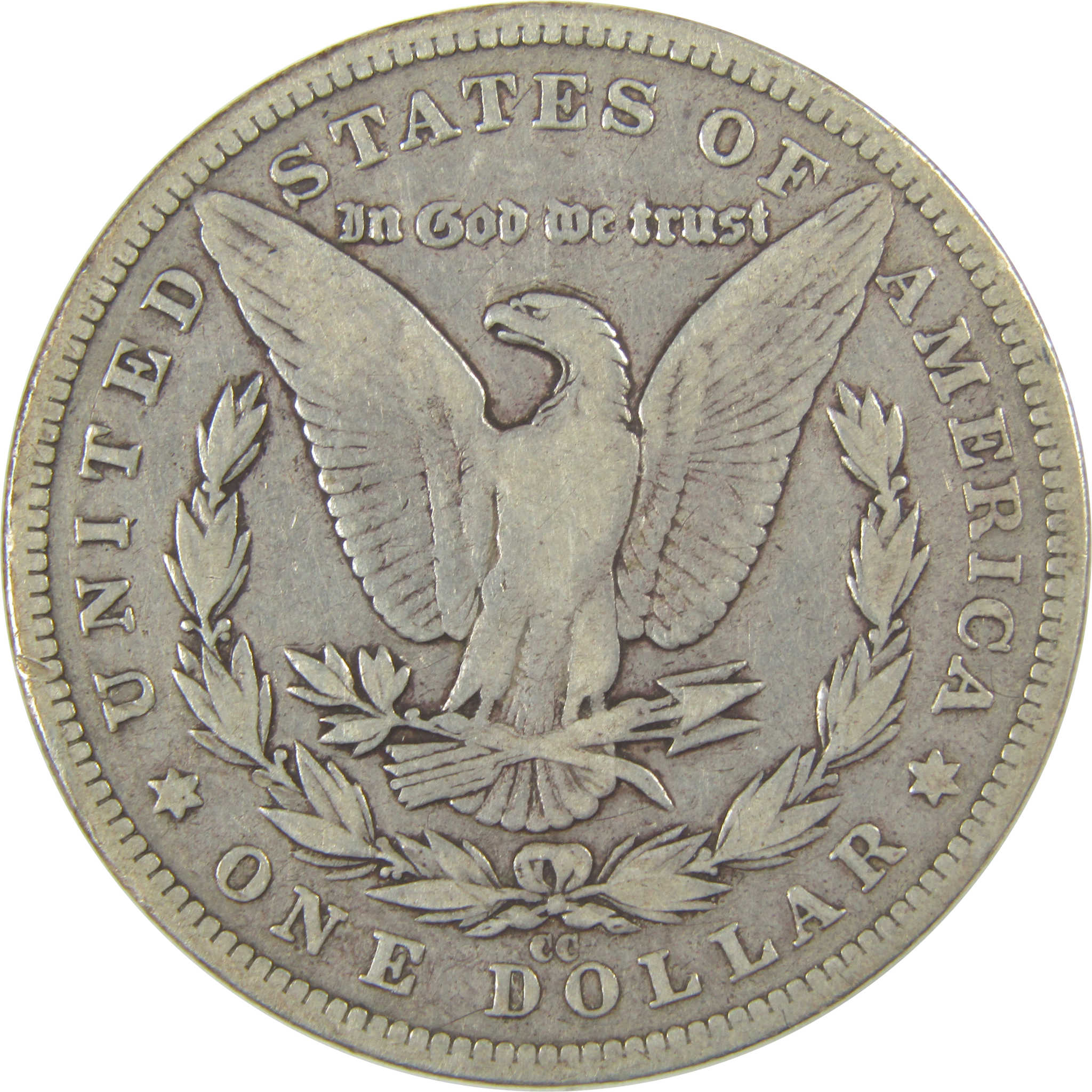 1893 CC Morgan Dollar VG Very Good Silver $1 Coin SKU:I19940 - Morgan coin - Morgan silver dollar - Morgan silver dollar for sale - Profile Coins &amp; Collectibles