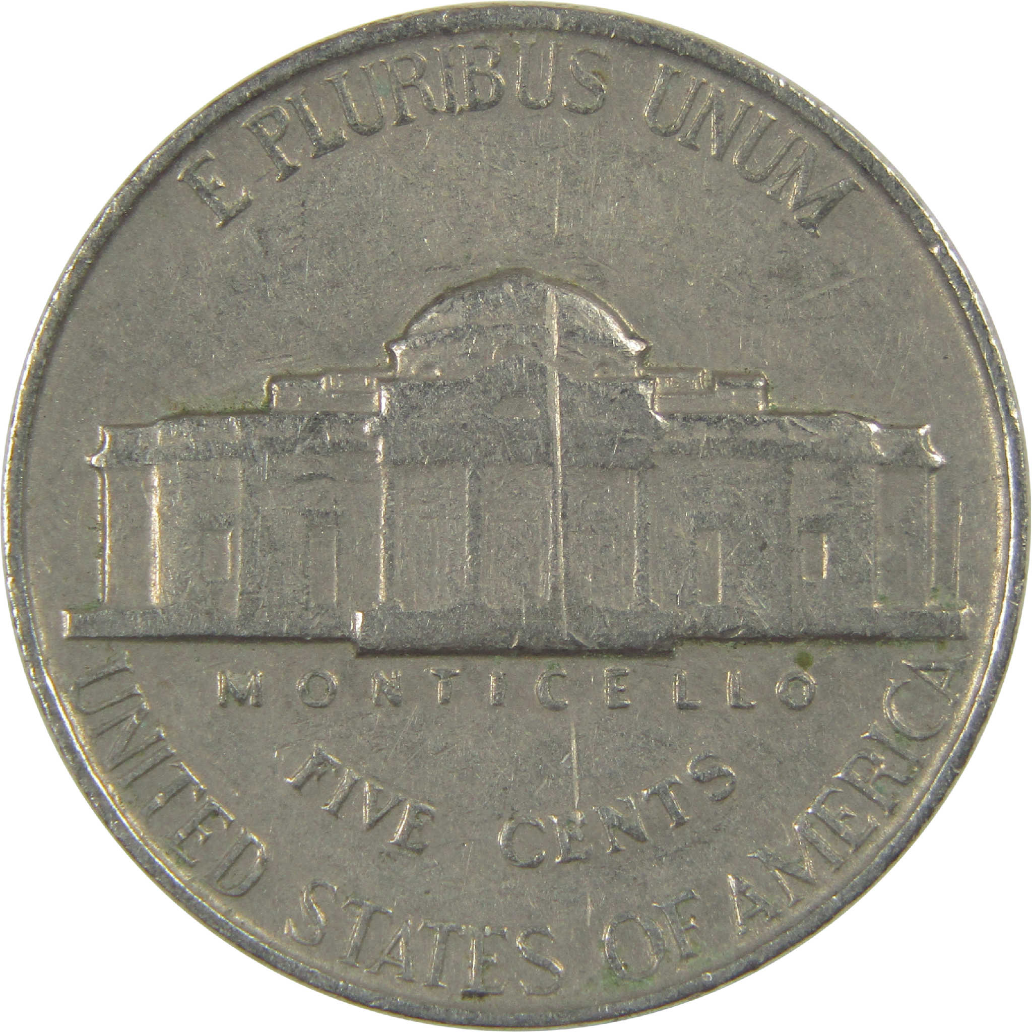 1956 Jefferson Nickel Circulated 5c Coin Collectible