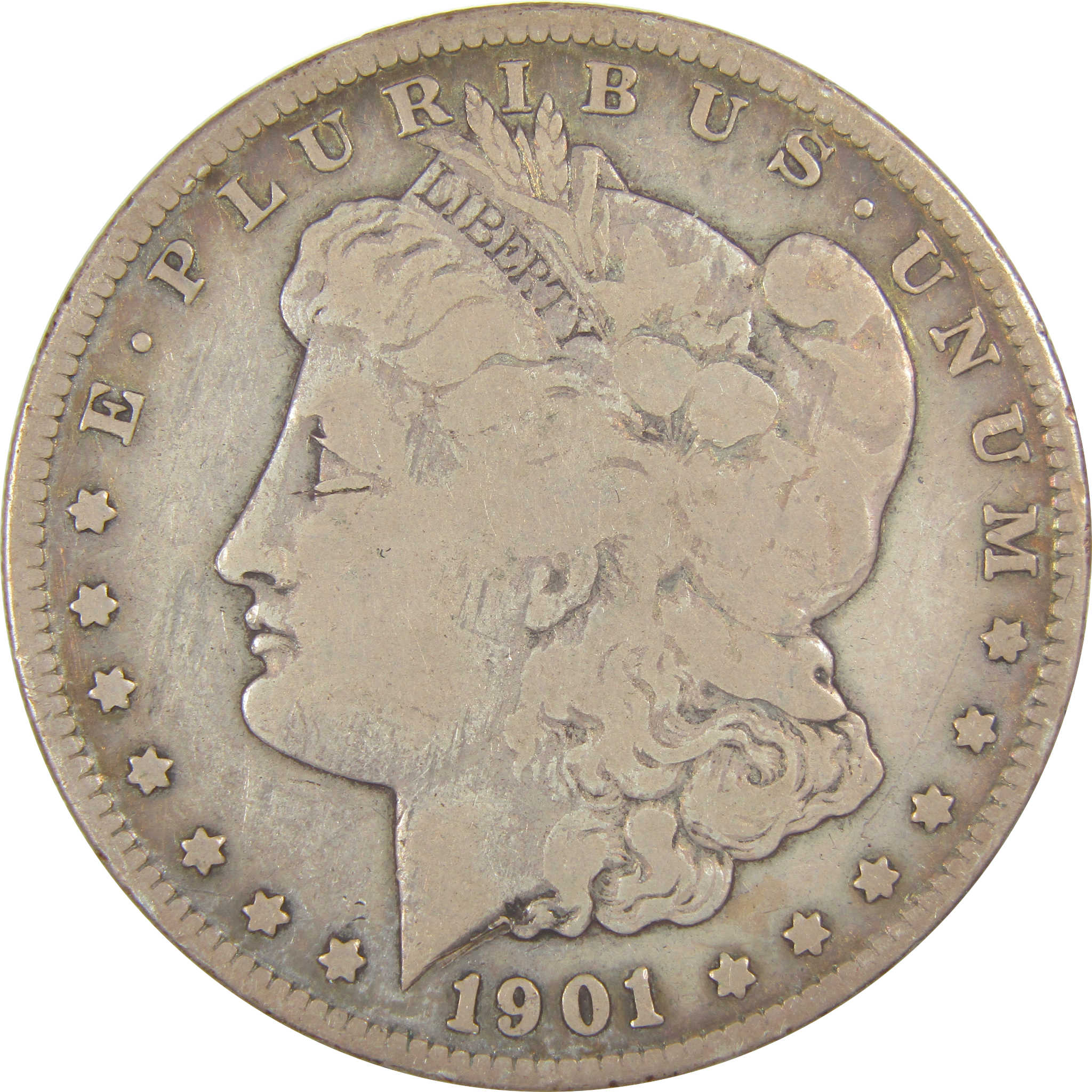 1901 S Morgan Dollar VG Very Good Silver $1 Coin SKU:I19941 - Morgan coin - Morgan silver dollar - Morgan silver dollar for sale - Profile Coins &amp; Collectibles