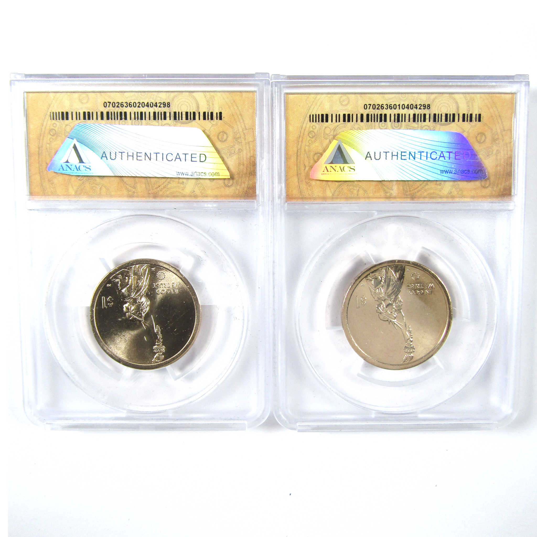 2019 American Innovation Pennsylvania 4 Coin Set ANACS SKU:CPC6603