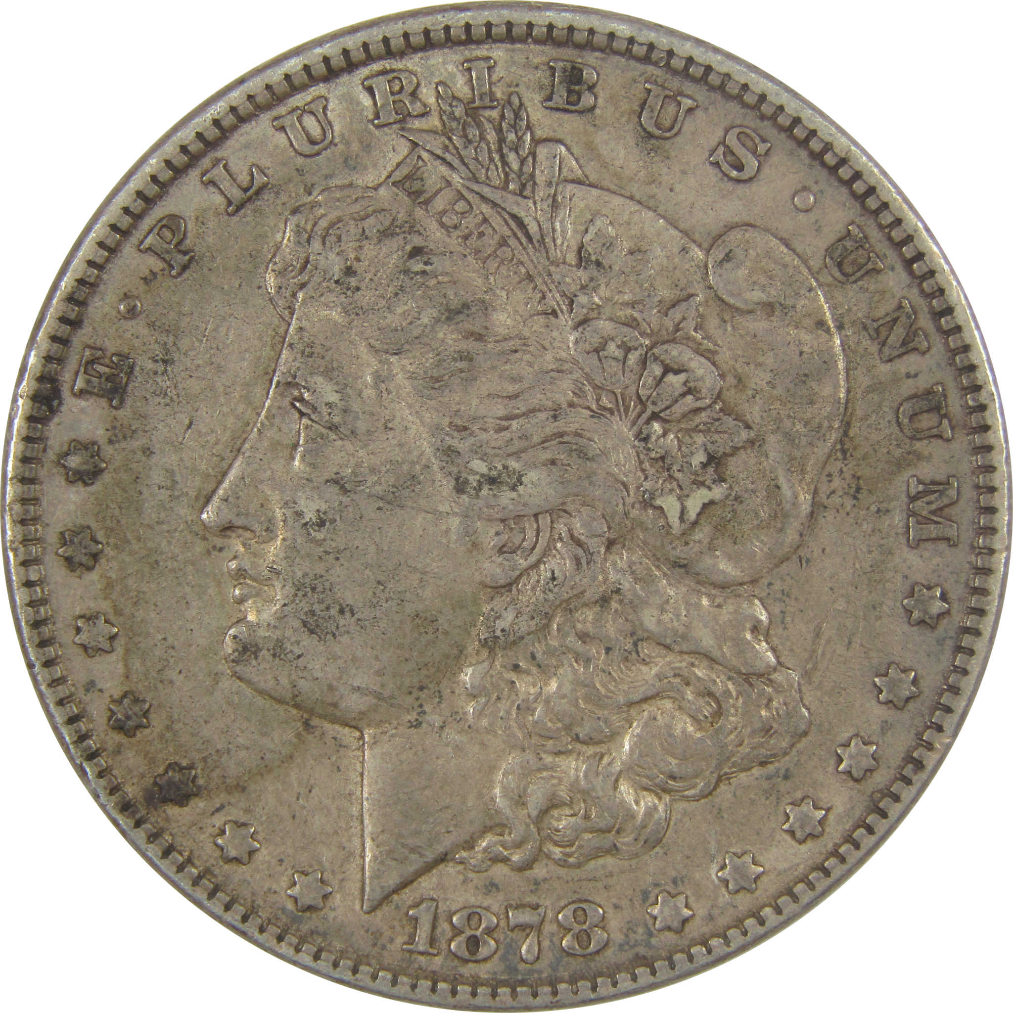 1878 7TF Rev 78 Morgan Dollar XF EF Extremely Fine Silver SKU:CPC1087 - Morgan coin - Morgan silver dollar - Morgan silver dollar for sale - Profile Coins &amp; Collectibles