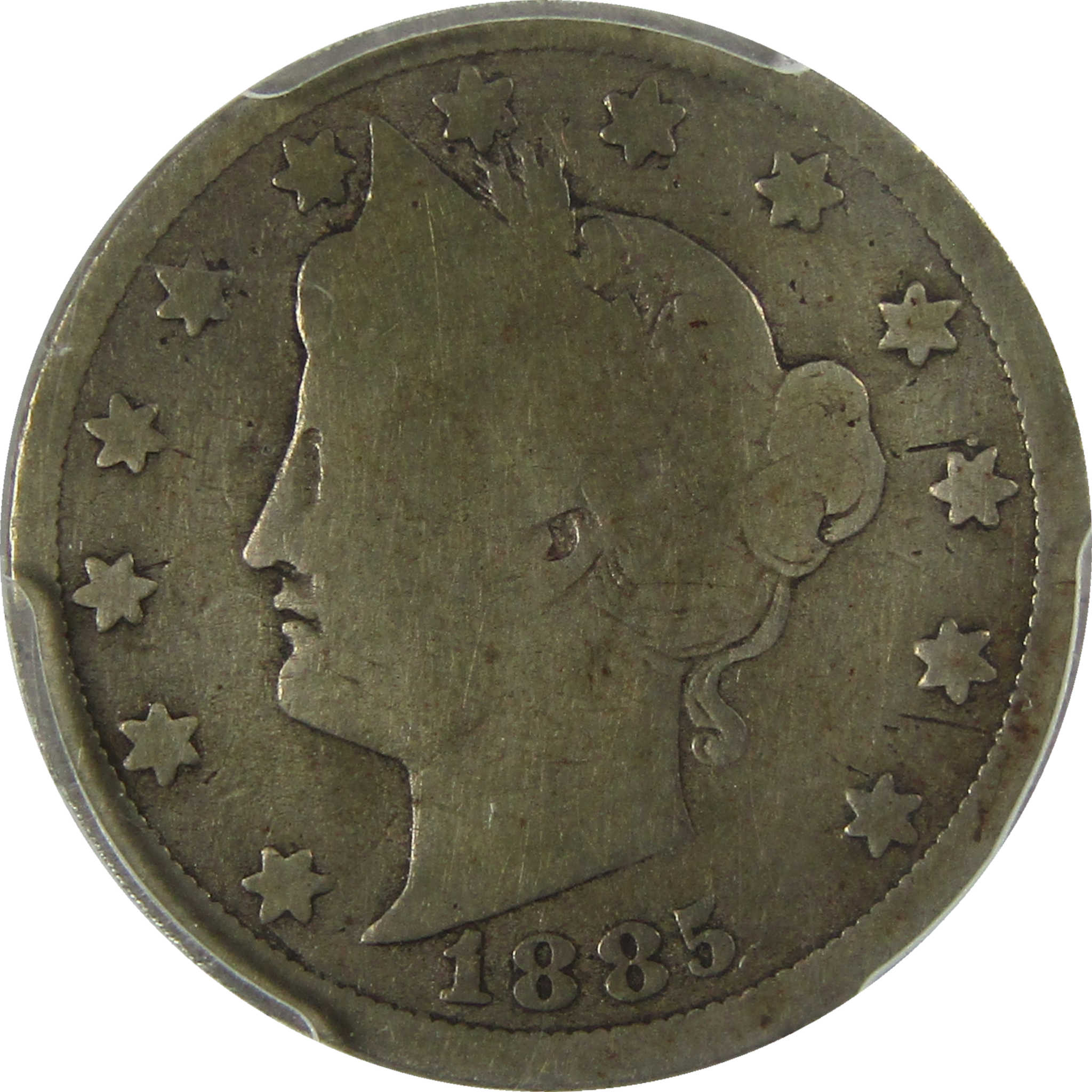 1885 Liberty Head V Nickel G 4 PCGS 5c Coin Collectible SKU:CP1574