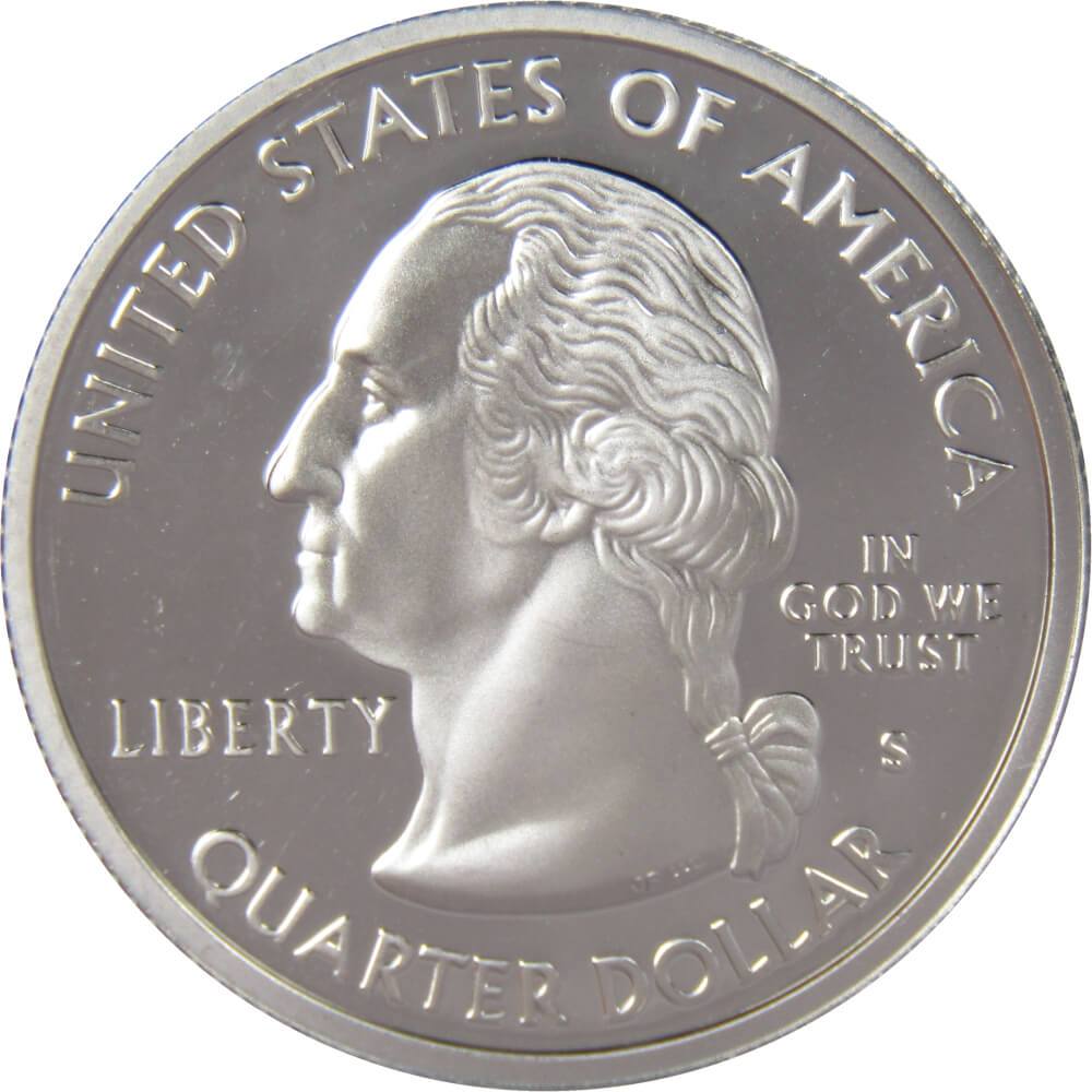 2005 S Kansas State Silver Quarter Proof 25c Coin Collectible