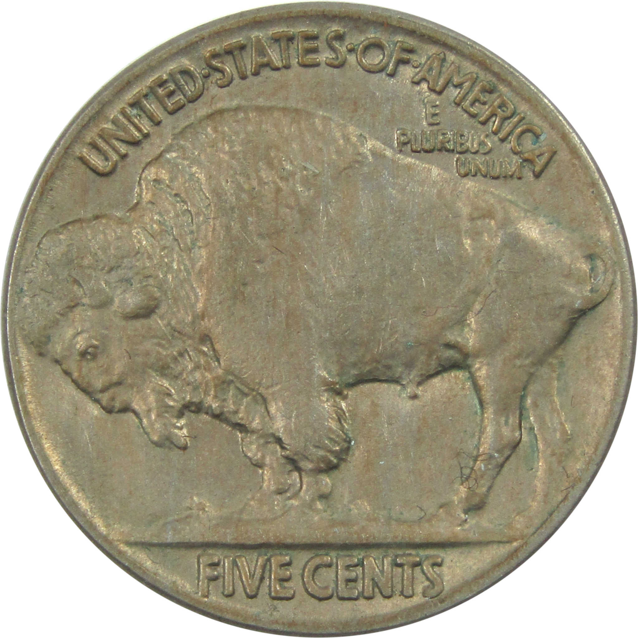 1918 Indian Head Buffalo Nickel AU About Uncirculated 5c SKU:I15335