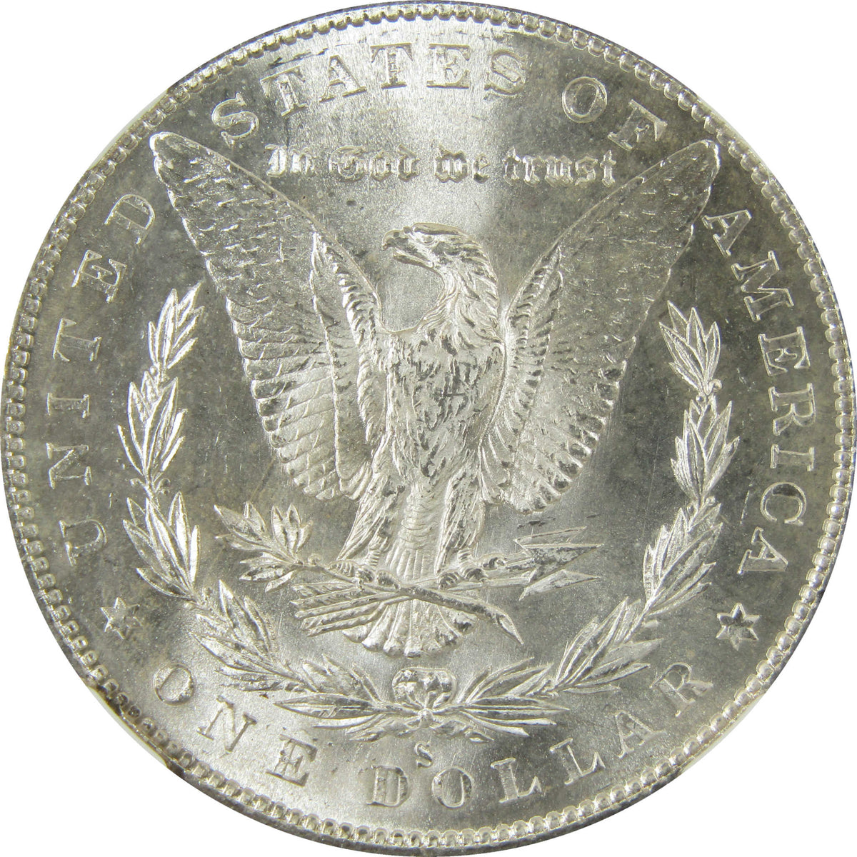 1880 S Morgan Silver Dollar MS 64 NGC Uncirculated $1 Coin SKU:CP1676