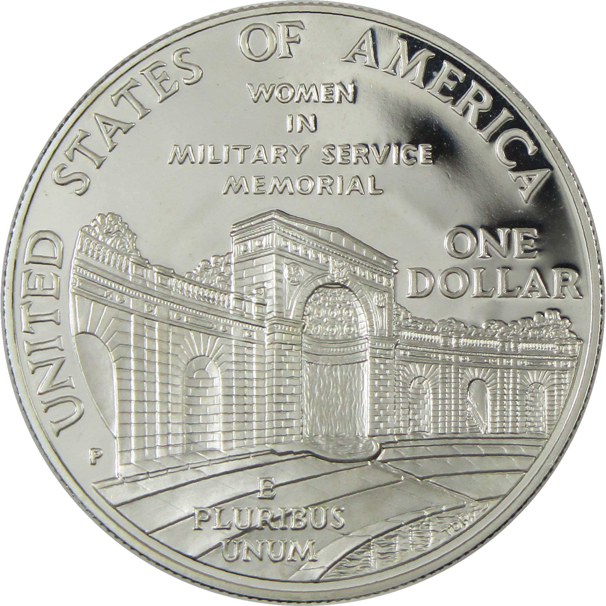 1994 P Women in Military Service Commemorative Silver Dollar Proof