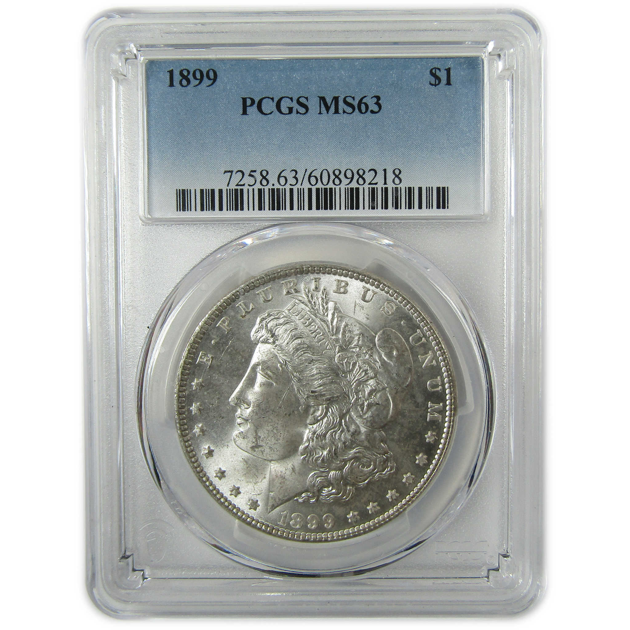 1899 Morgan Silver Dollar MS 63 PCGS Uncirculated $1 Coin SKU:I28359