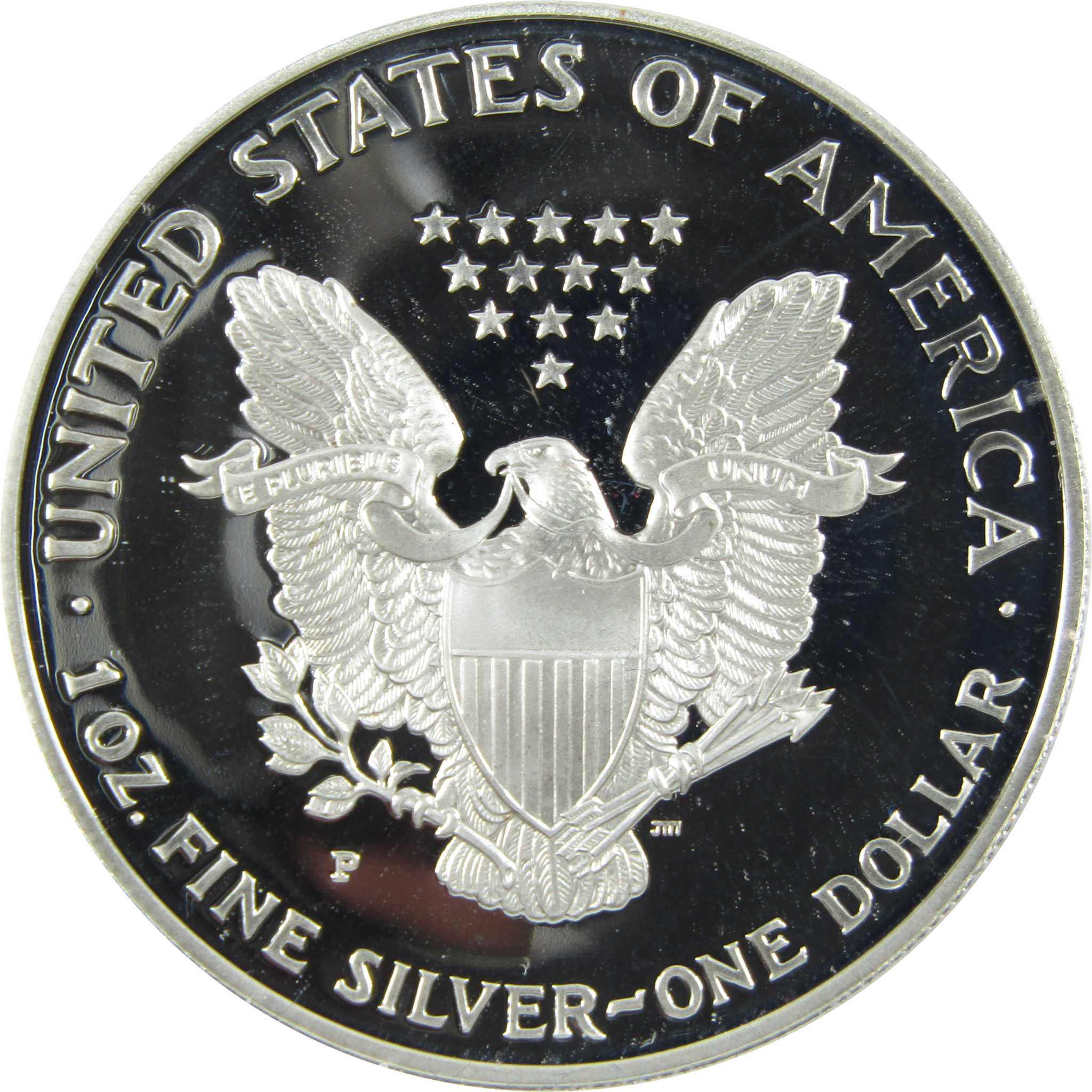 1998 P American Eagle Dollar 1 oz .999 Silver OGP COA SKU:CPC7878