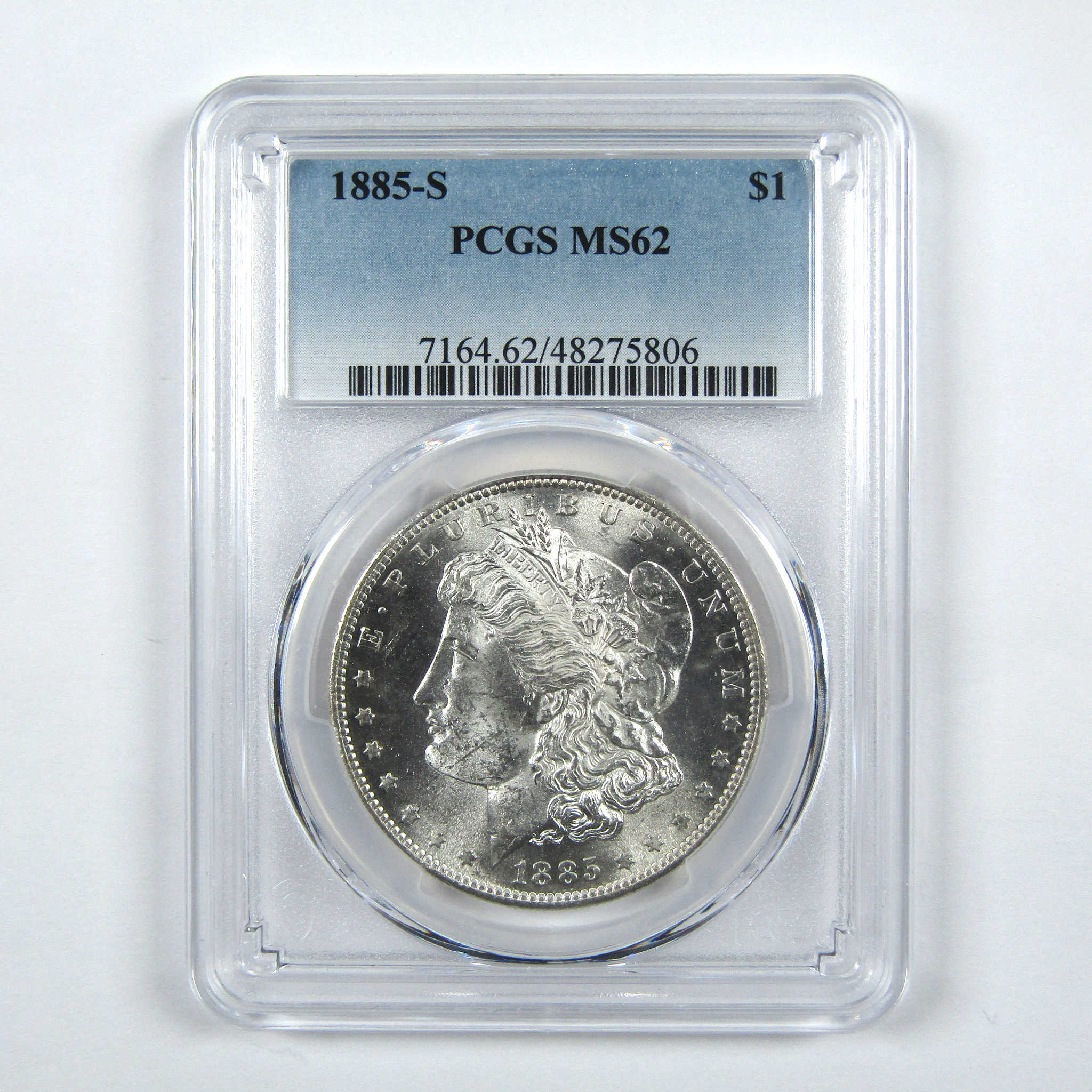 1885 S Morgan Dollar MS 62 PCGS Silver $1 Uncirculated Coin SKU:I11789 - Morgan coin - Morgan silver dollar - Morgan silver dollar for sale - Profile Coins &amp; Collectibles