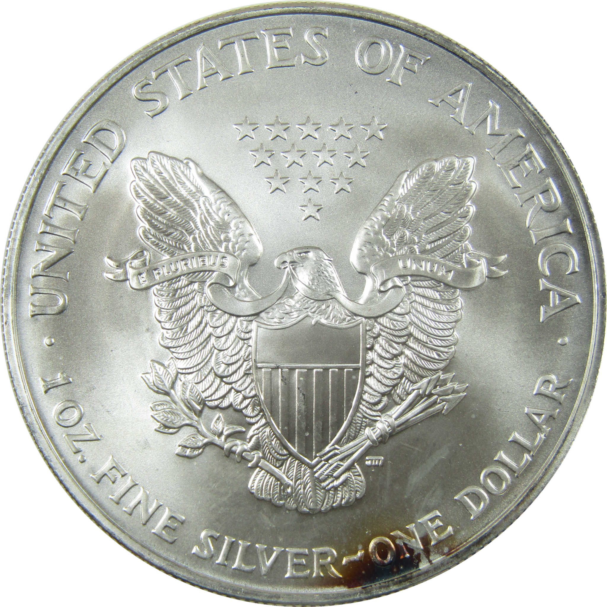 2004 American Silver Eagle Uncirculated Mint State $1 Coin SKU:CP1508