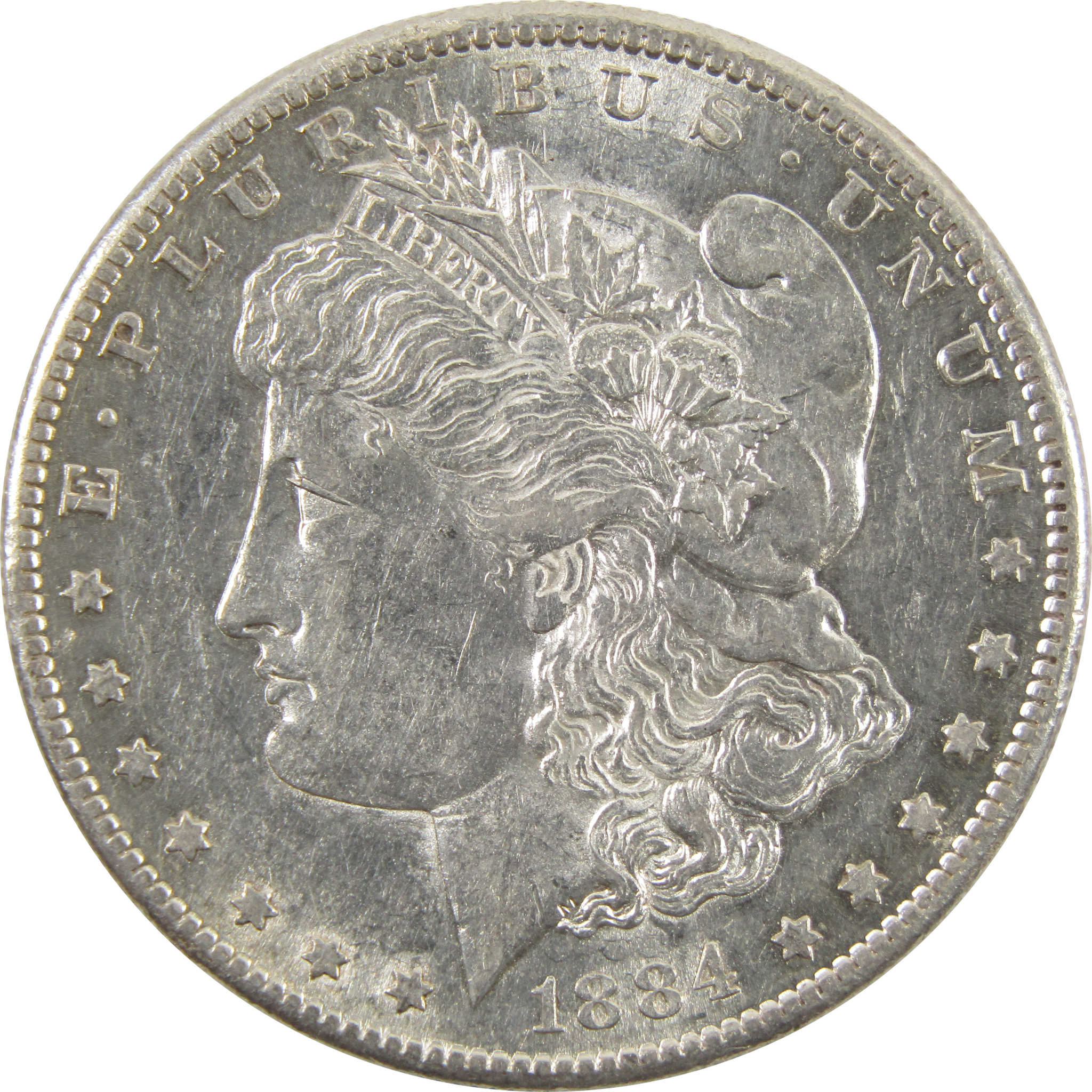 1884 S Morgan Dollar CH AU 90% Silver $1 Coin SKU:I10648 - Morgan coin - Morgan silver dollar - Morgan silver dollar for sale - Profile Coins &amp; Collectibles