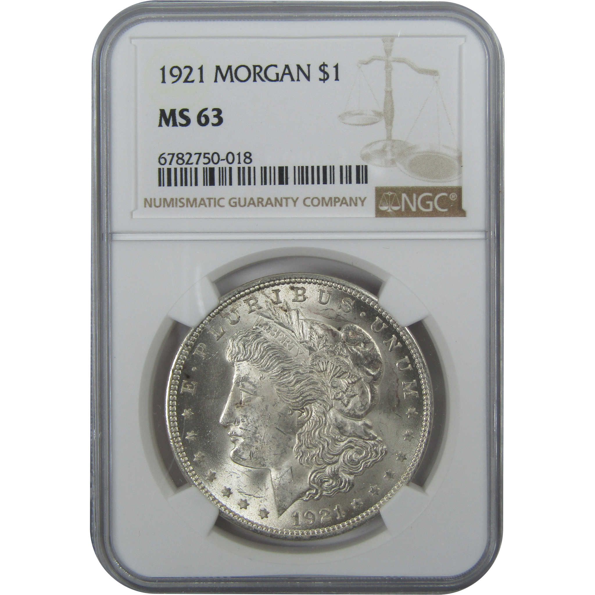 1921 Morgan Dollar MS 63 NGC Silver $1 Uncirculated Coin SKU:I15707 - Morgan coin - Morgan silver dollar - Morgan silver dollar for sale - Profile Coins &amp; Collectibles