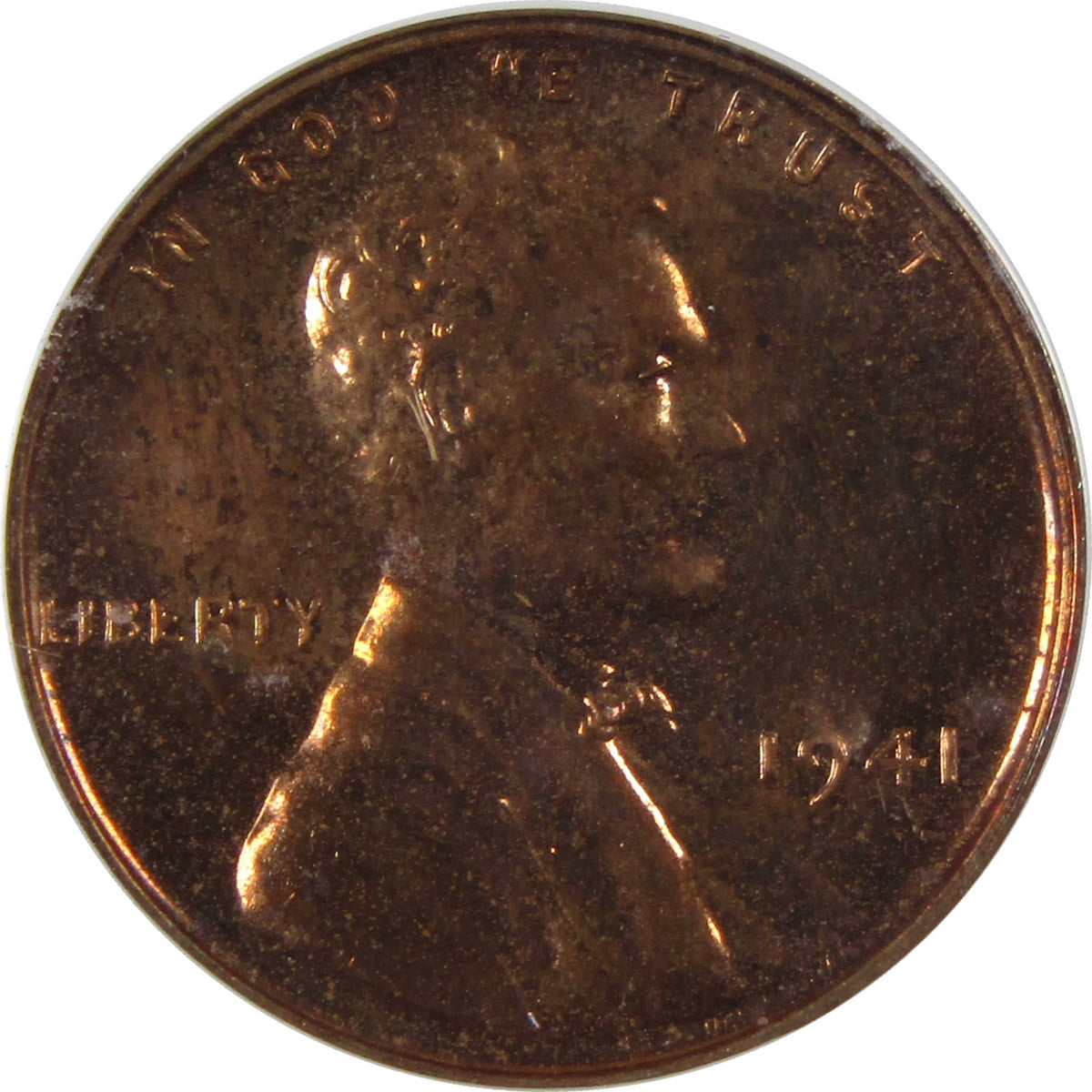 1941 Lincoln Wheat Cent PR 65 RD ICG Proof Penny 1c Coin SKU:I29091