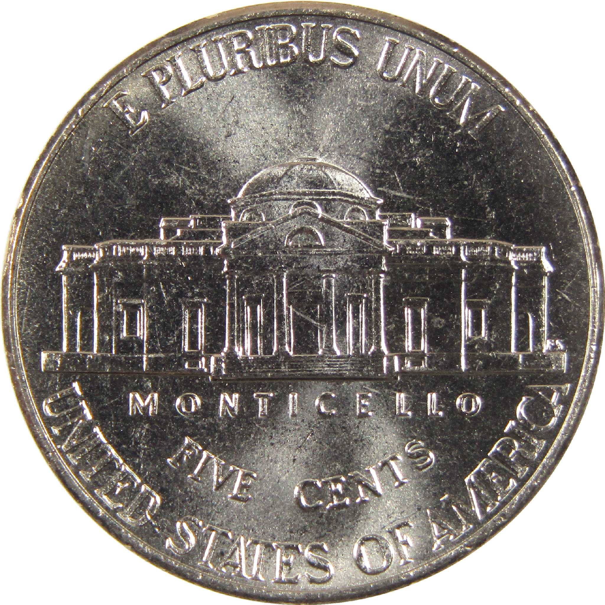 2007 D Jefferson Nickel BU Uncirculated 5c Coin