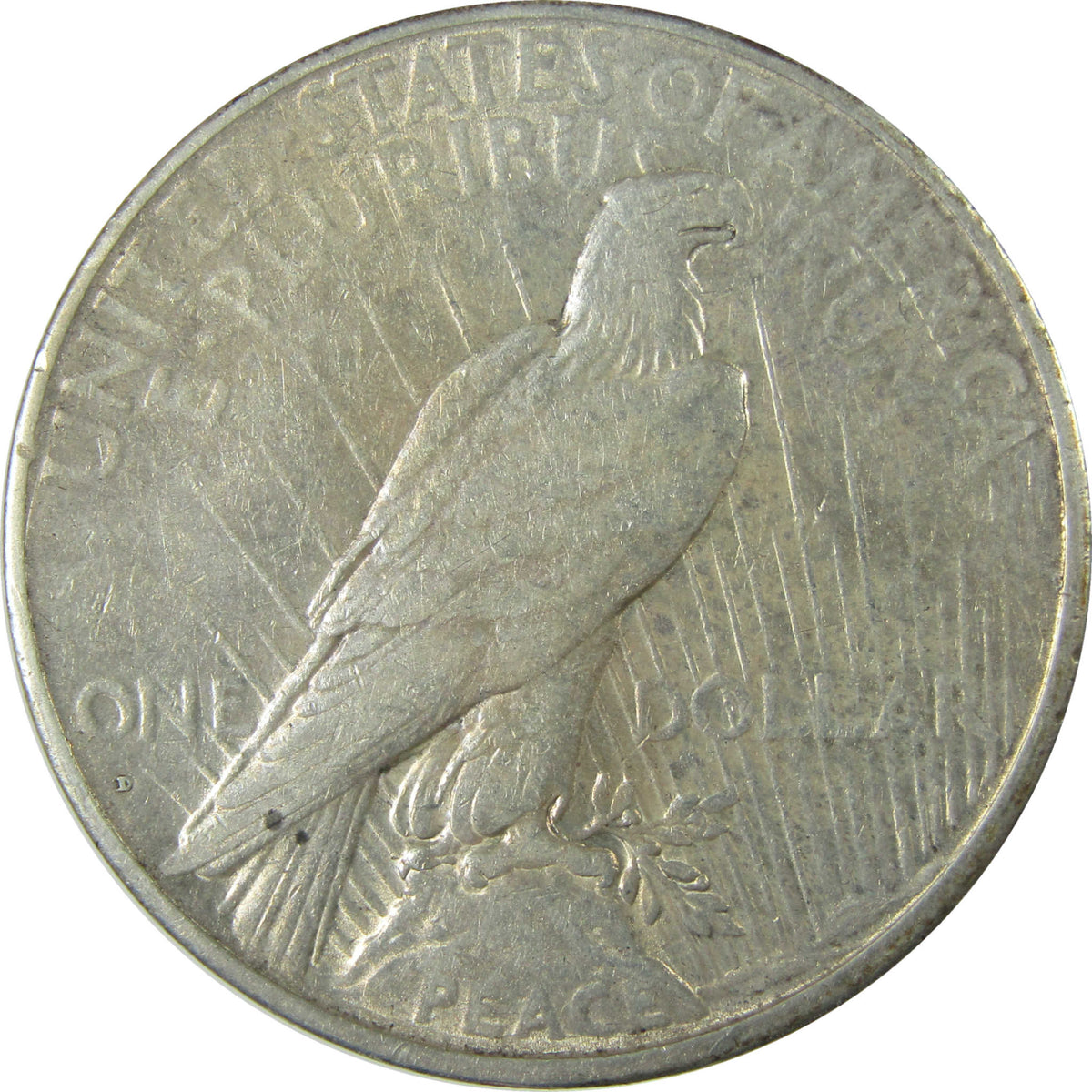 1934 D Peace Silver Dollar XF EF Extremely Fine $1 Coin SKU:I28108