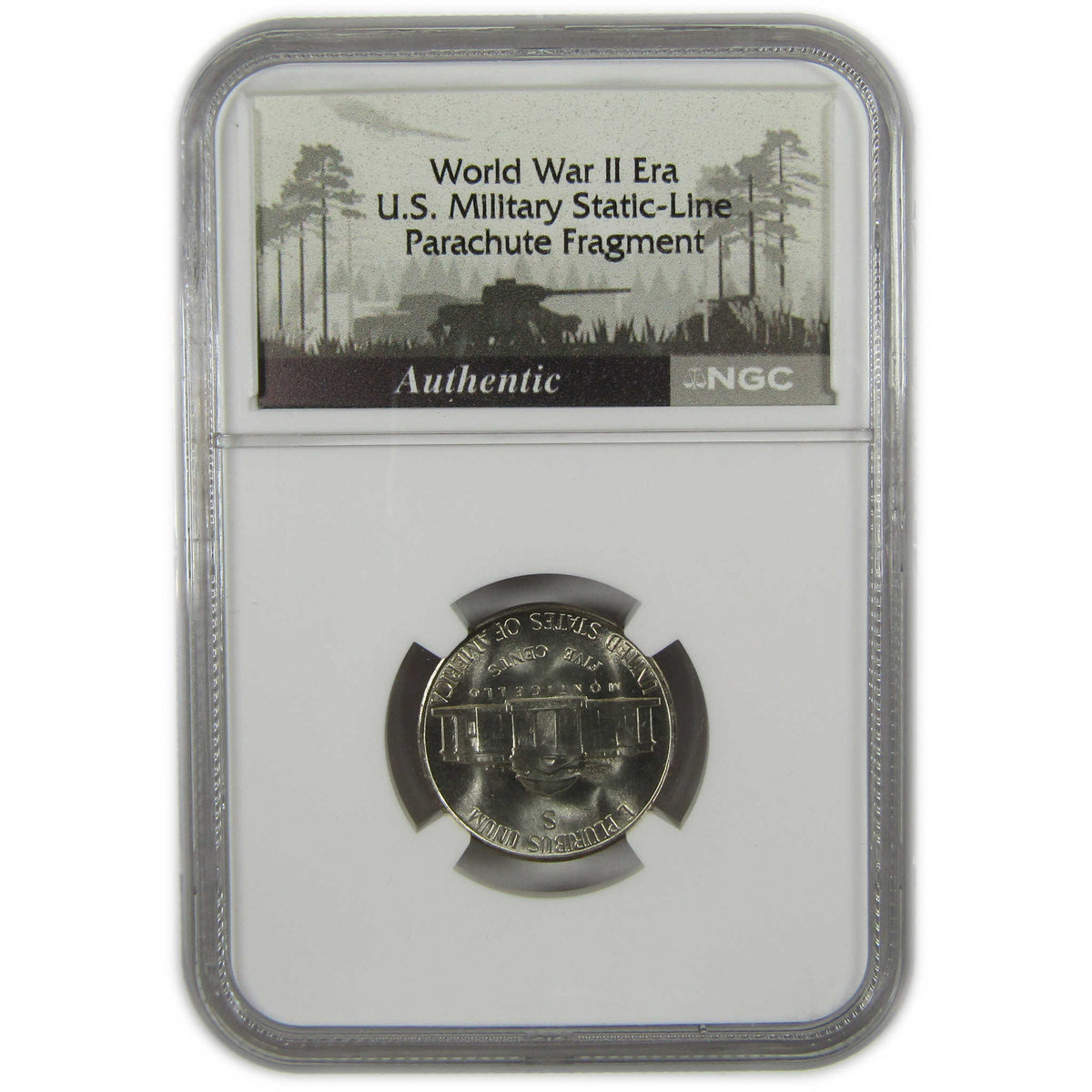 1945 S Jefferson Wartime Silver Nickel MS 67 NGC 5c Coin SKU:I28722