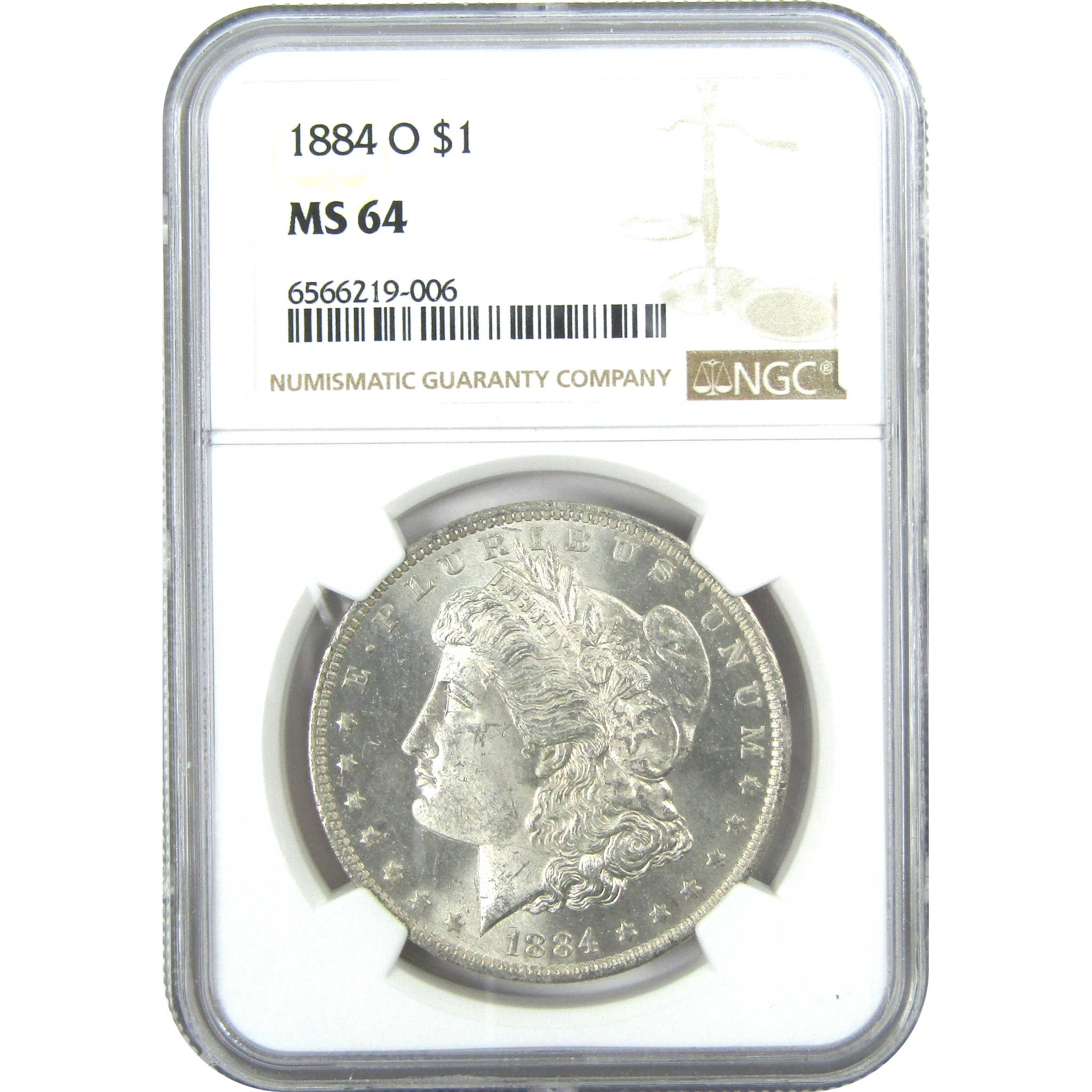 1884 O Morgan Dollar MS 64 NGC Silver $1 Uncirculated Coin SKU:I15964 - Morgan coin - Morgan silver dollar - Morgan silver dollar for sale - Profile Coins &amp; Collectibles