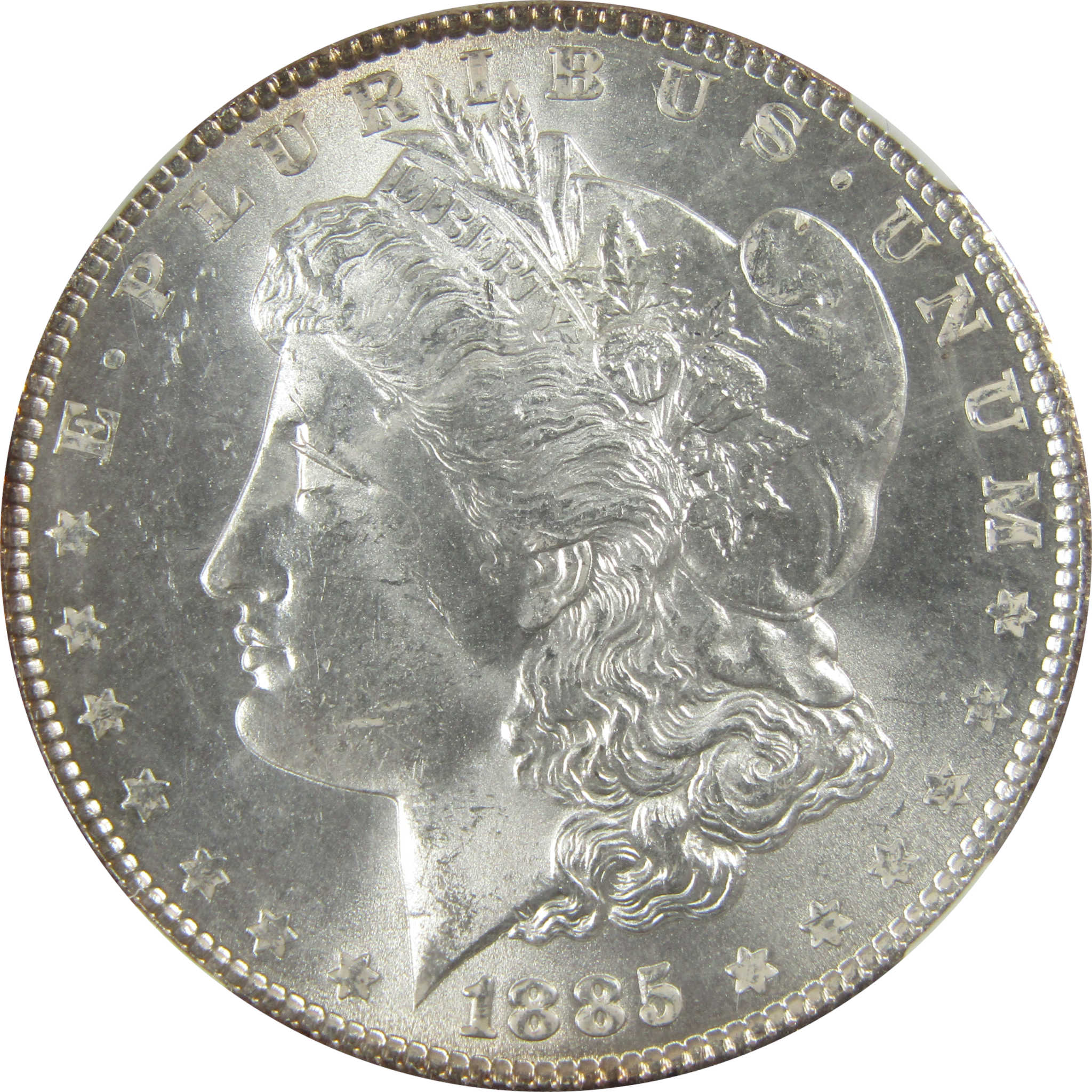 1885 Morgan Silver Dollar MS 63 NGC Uncirculated $1 Coin SKU:CP370 - Morgan coin - Morgan silver dollar - Morgan silver dollar for sale - Profile Coins &amp; Collectibles