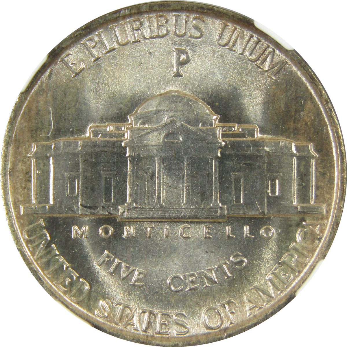 1942 P Jefferson Wartime Silver Nickel MS 66 5FS NGC Coin SKU:I28712