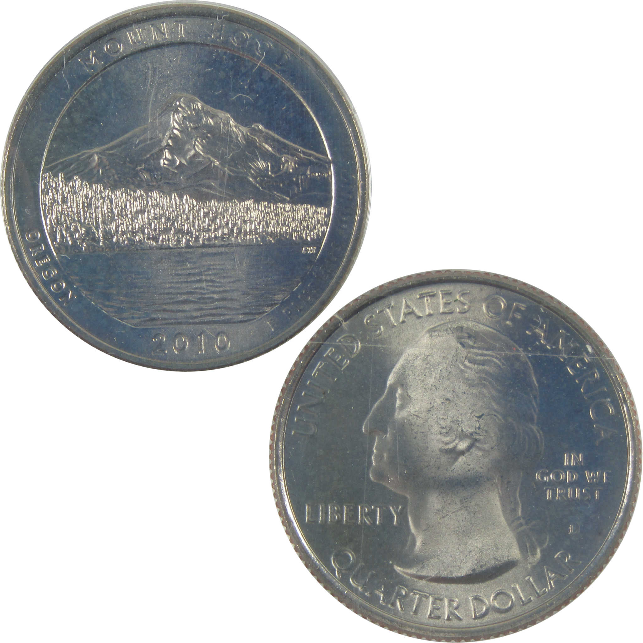 2010 P D S Mount Hood NP National Park Quarter 3 Piece Set SKU:CPC9006