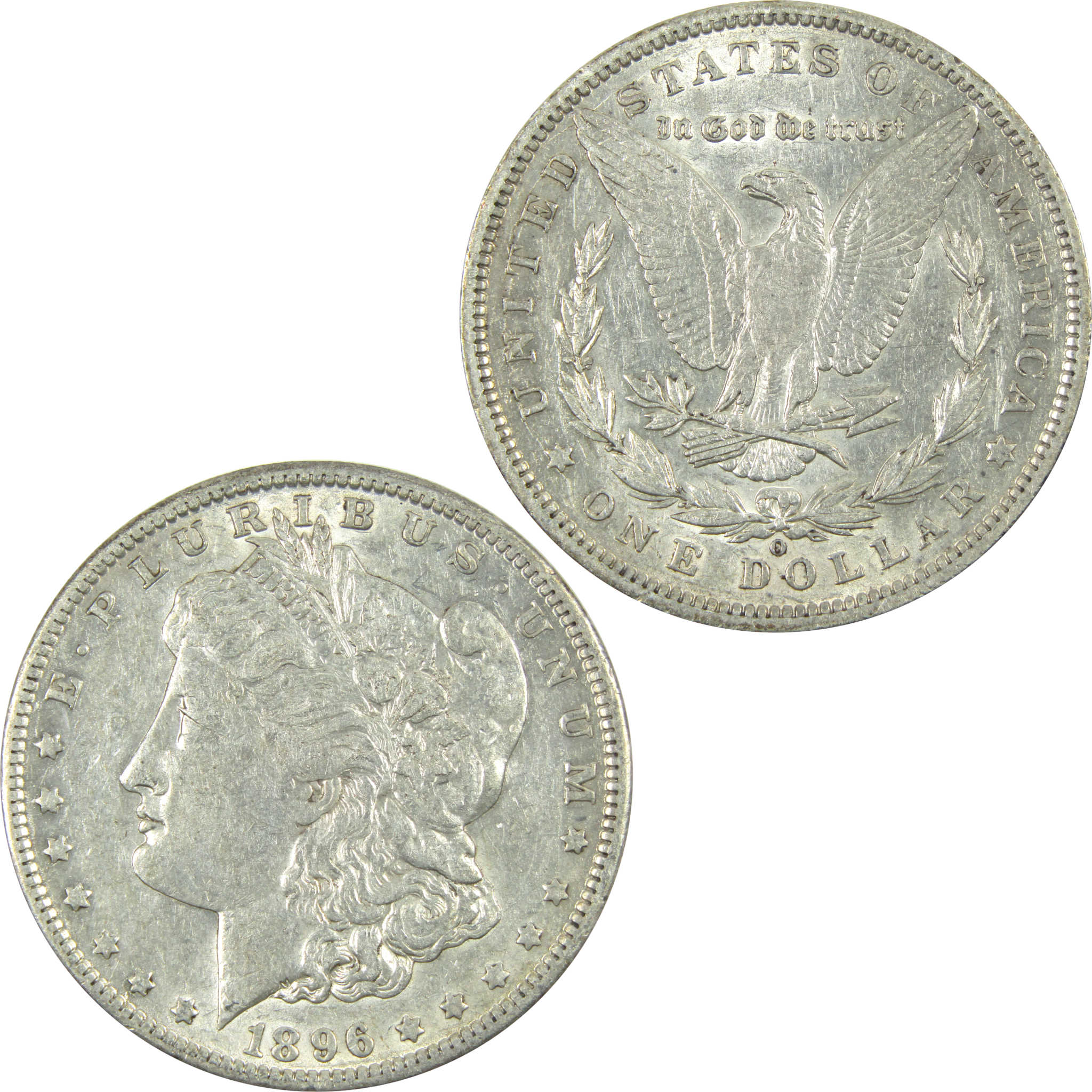 1896 O Morgan Dollar XF EF Extremely Fine Silver $1 Coin SKU:I14567 - Morgan coin - Morgan silver dollar - Morgan silver dollar for sale - Profile Coins &amp; Collectibles