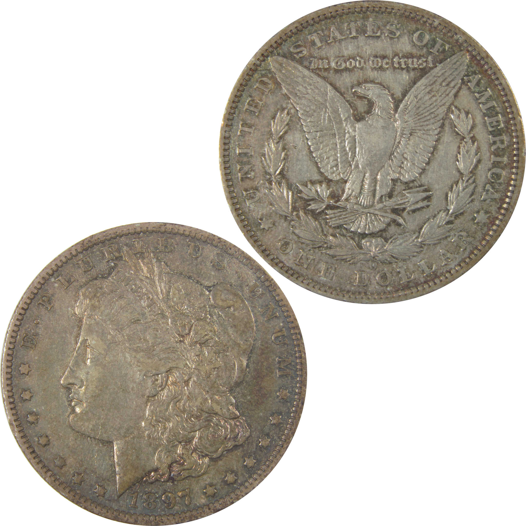 1897 O Morgan Dollar VF Very Fine Details Silver $1 Coin SKU:CPC1079 - Morgan coin - Morgan silver dollar - Morgan silver dollar for sale - Profile Coins &amp; Collectibles