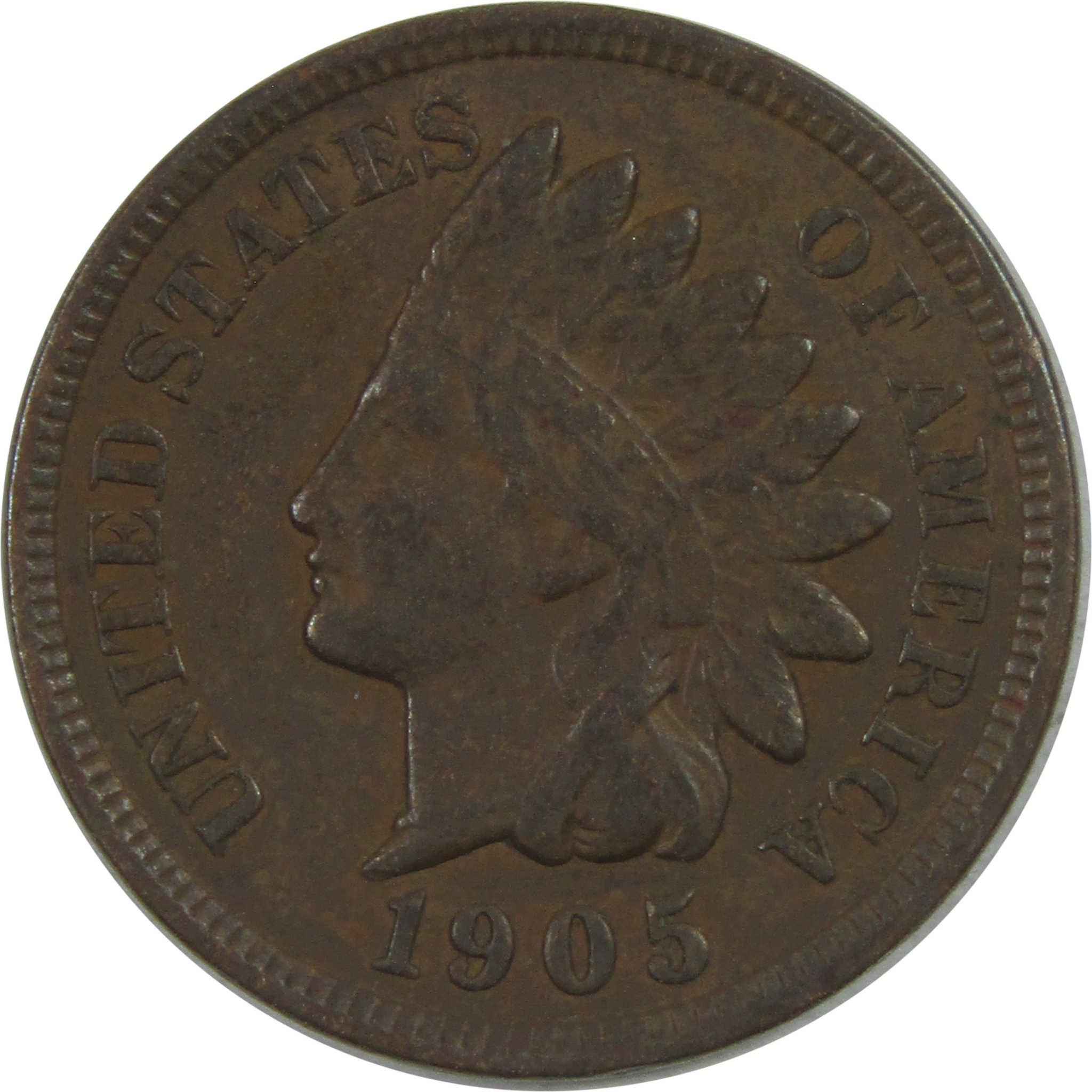 1905 Indian Head Cent VF Very Fine Penny 1c Coin SKU:I15517