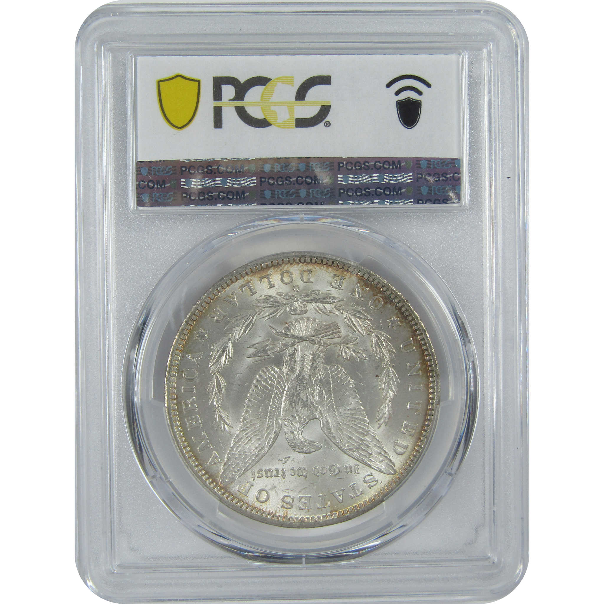 1890 O Morgan Dollar MS 63 PCGS Silver $1 Coin Toned SKU:I16477