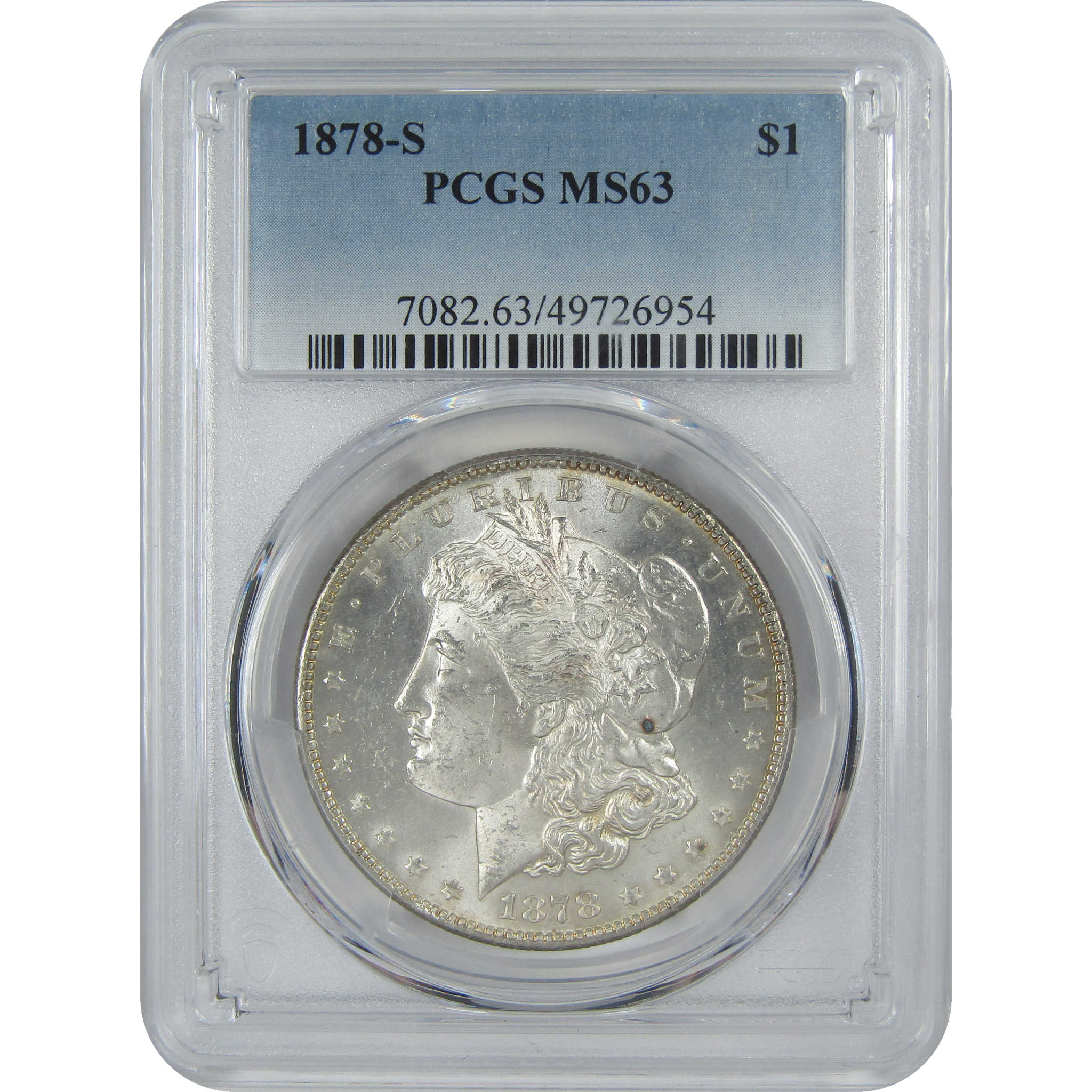 1878 S Morgan Dollar MS 63 PCGS Silver $1 Uncirculated Coin SKU:I16542 - Morgan coin - Morgan silver dollar - Morgan silver dollar for sale - Profile Coins &amp; Collectibles