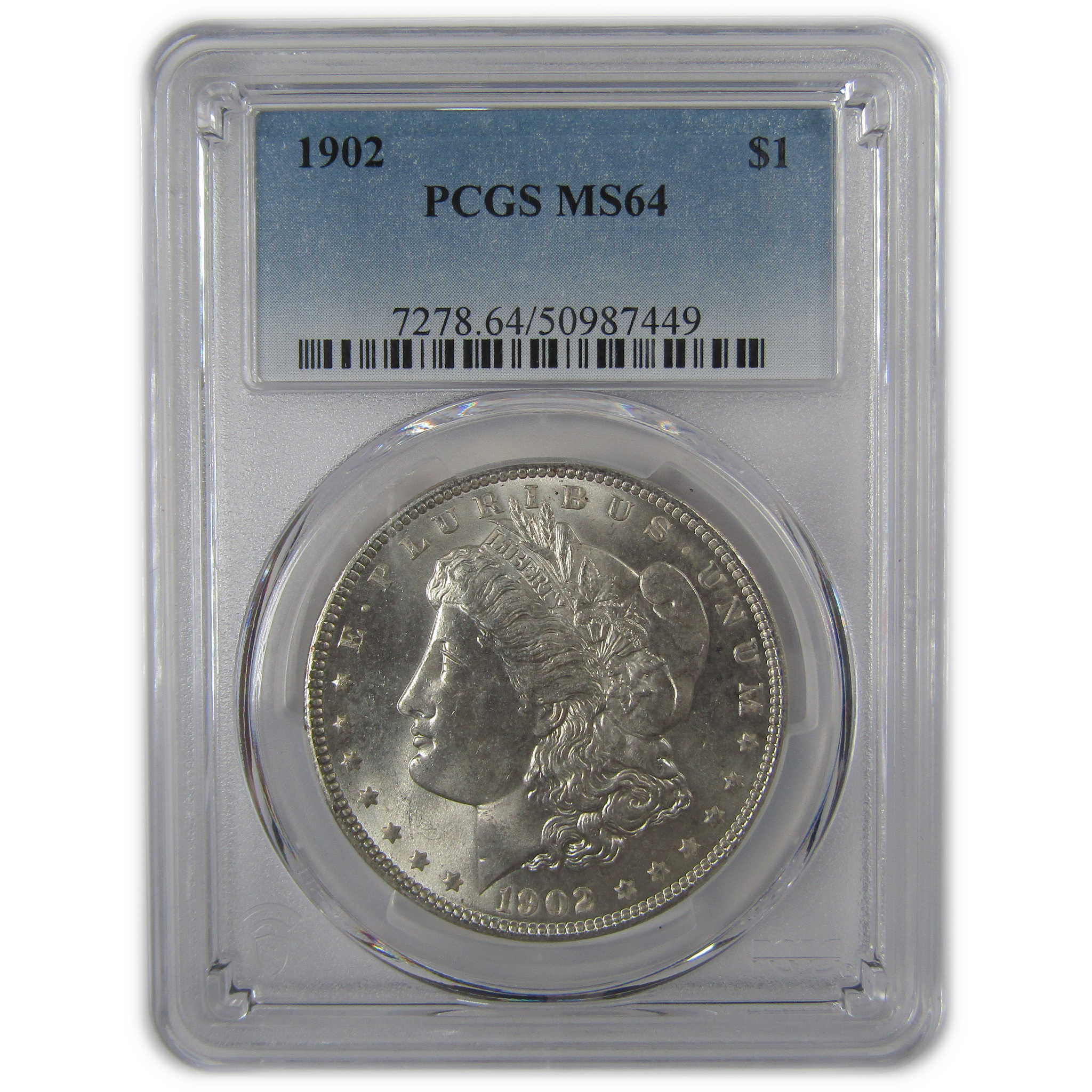 1902 Morgan Dollar MS 64 PCGS Silver Uncirculated $1 Coin SKU:I23168 - Morgan coin - Morgan silver dollar - Morgan silver dollar for sale - Profile Coins &amp; Collectibles