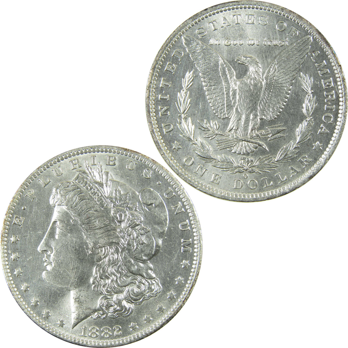 1882 O Morgan Silver Dollar Uncirculated Details $1 Coin SKU:CP1678 - Morgan coin - Morgan silver dollar - Morgan silver dollar for sale - Profile Coins &amp; Collectibles