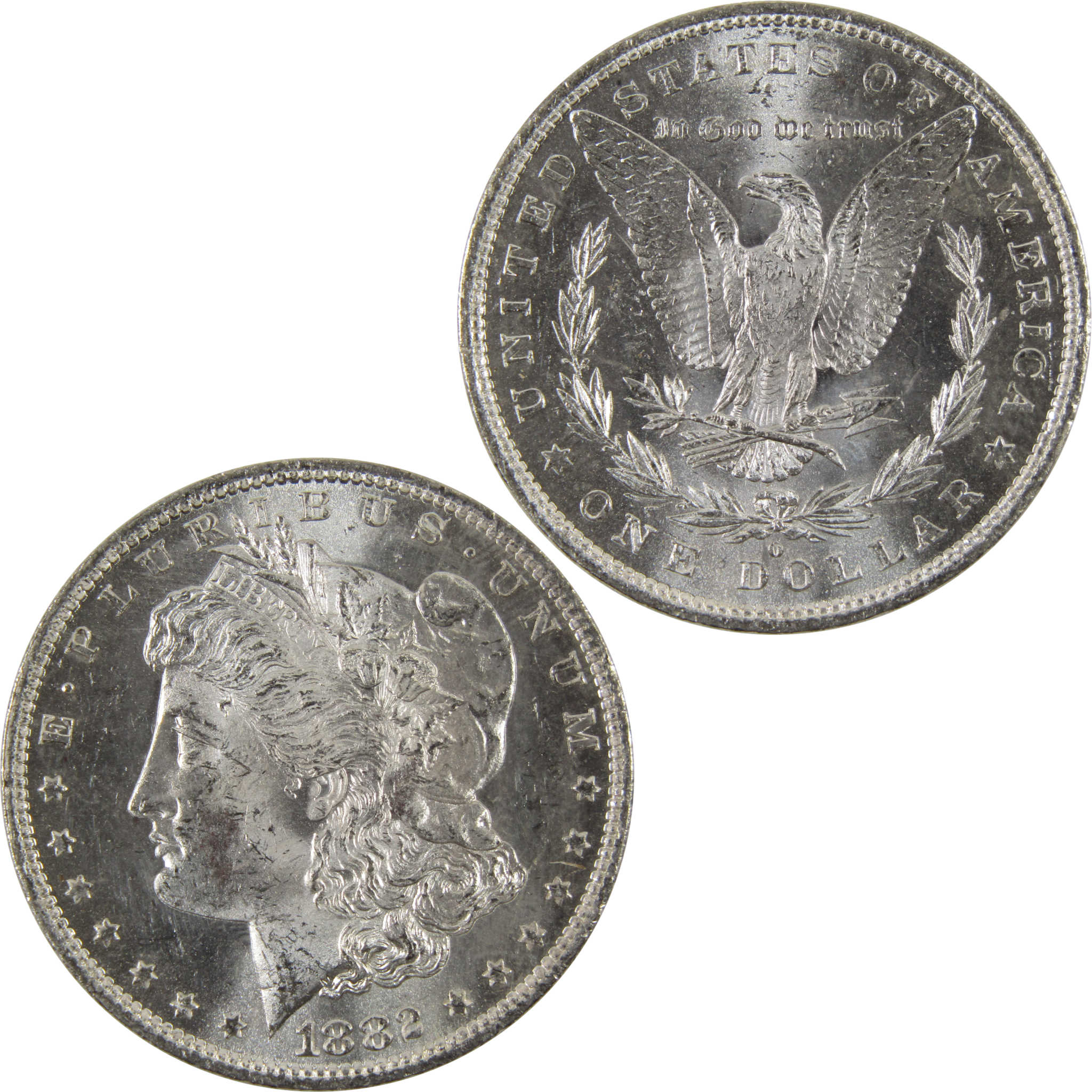 1882 O Morgan Dollar BU Uncirculated 90% Silver $1 Coin SKU:I8810 - Morgan coin - Morgan silver dollar - Morgan silver dollar for sale - Profile Coins &amp; Collectibles